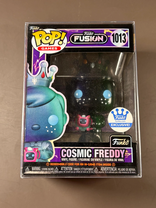 Funko POP Games #1013 Funko Fusion Cosmic Freddy Funko Shop Exclusive New