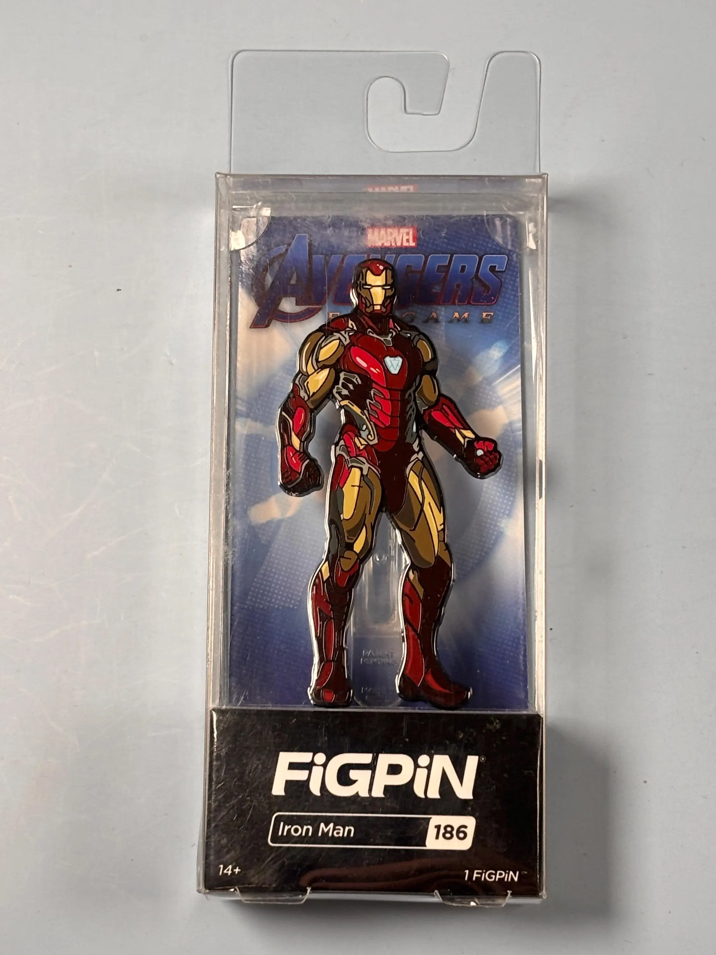 FiGPiN Marvel Avengers Endgame Iron Man - Collectible Enamel Pin #186 New