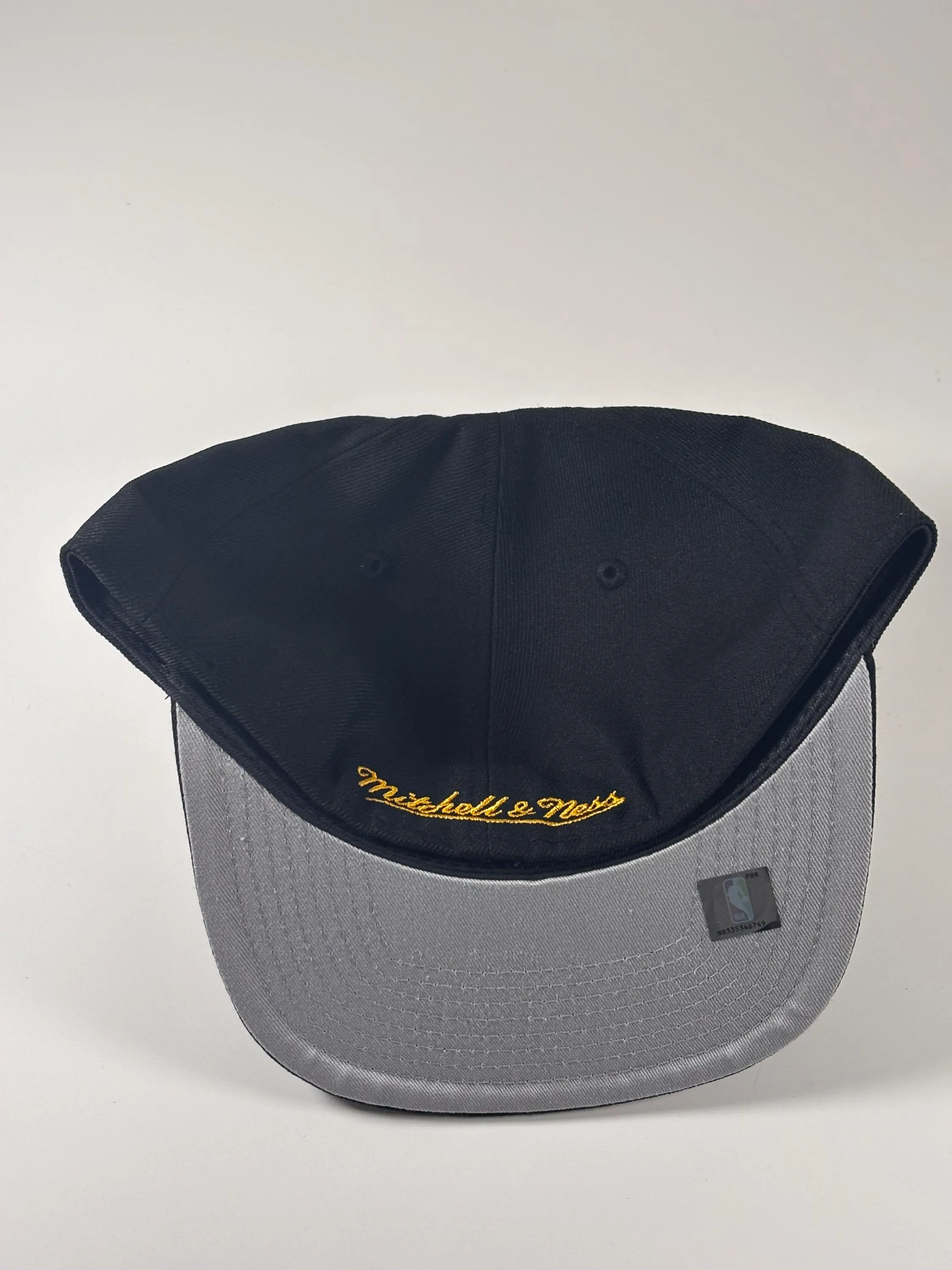 Mitchell & Ness LA Los Angeles Lakers Hardwood Classics Fitted Hat 7 3/8 New