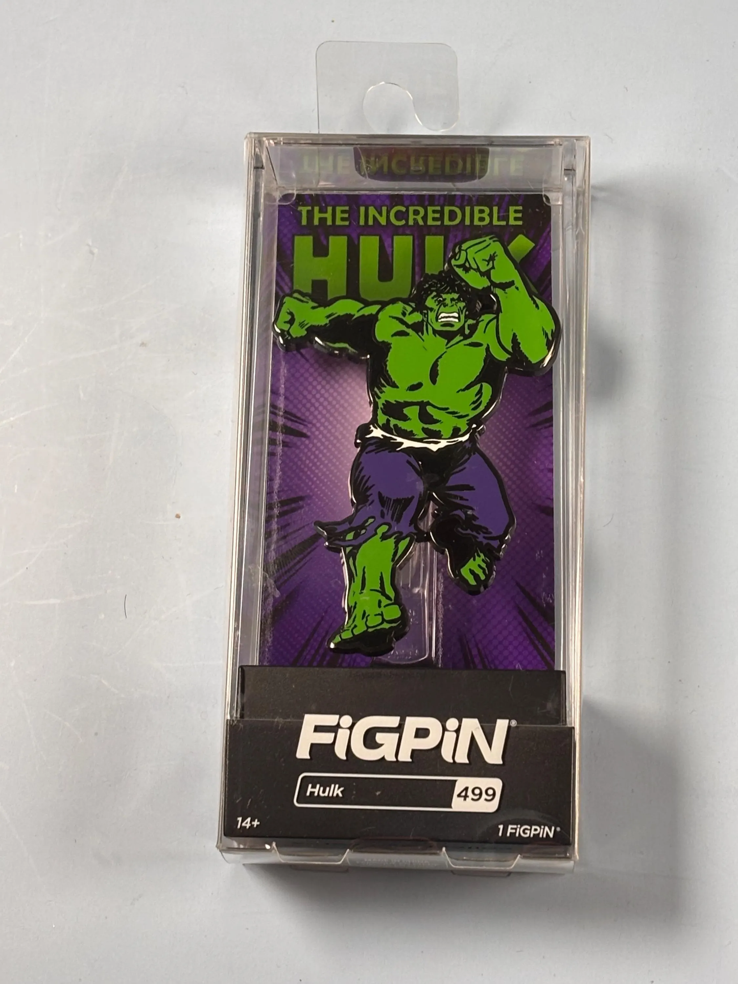 FiGPiN Marvel The Incredible Hulk #499 Collectible Enamel Pin New