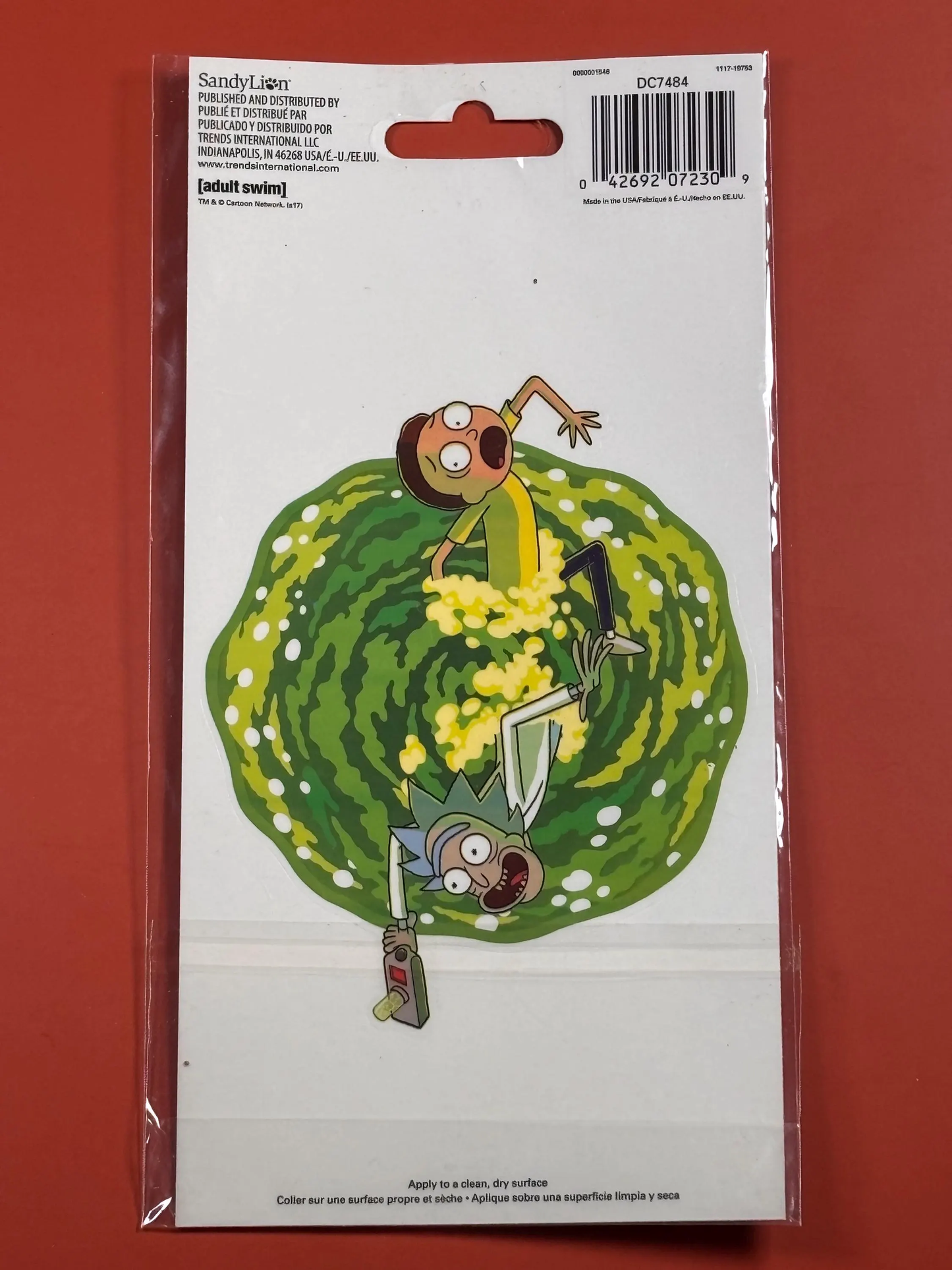 Rick And Morty Auto Decal, Sticker, Adult Swim By Cartoon Network Sandy Lion
