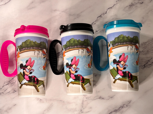 Lot of 3 Walt Disney Parks World Resort Let the Memories Begin Suvinior Cup