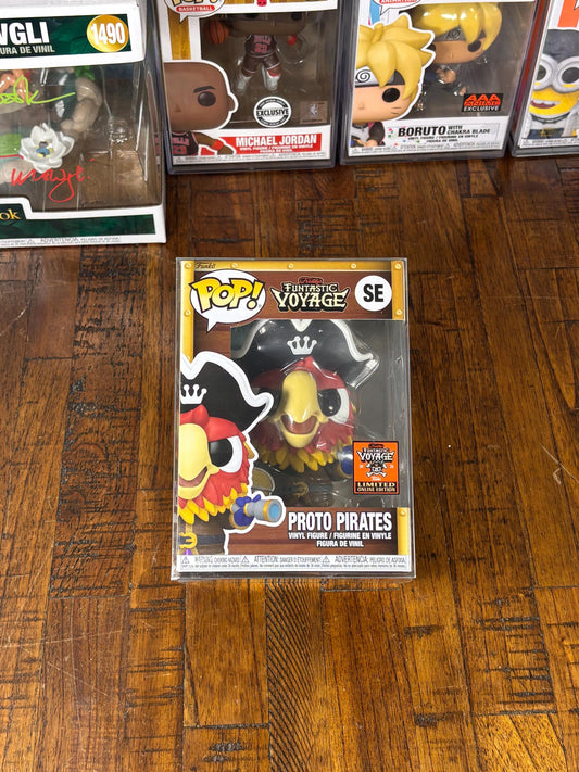 SDCC 2024 Funko Fundays Funtastic Voyage Pop! Proto Pirates Mascot LE Online New