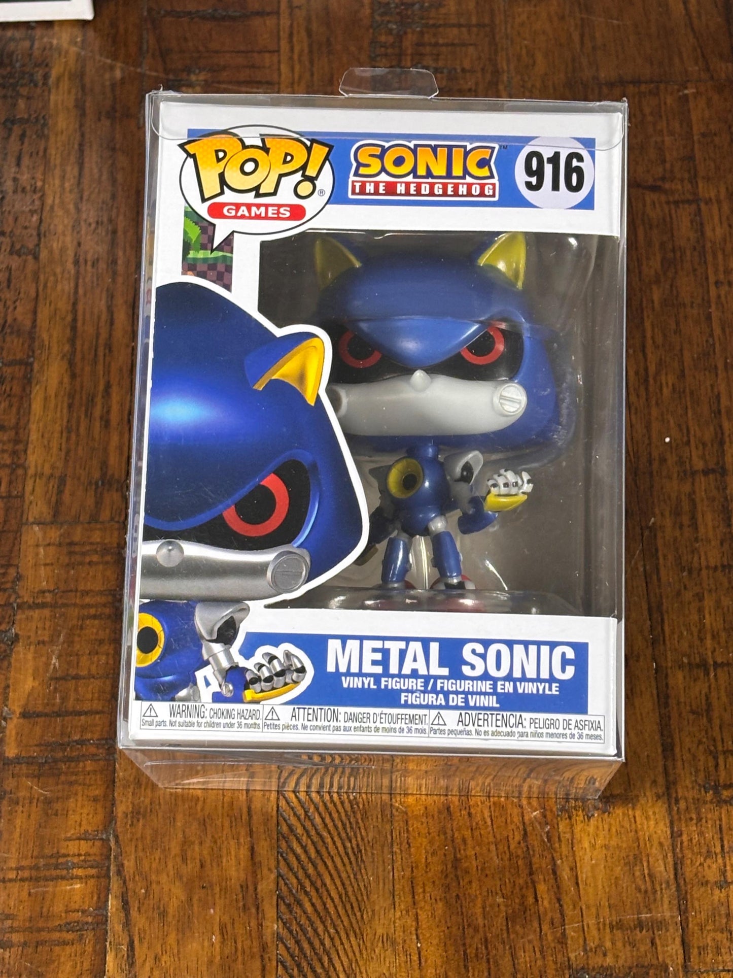 Funko Pop Games: Sonic The Hedgehog- Metal Sonic #916 Vinyl Figure New