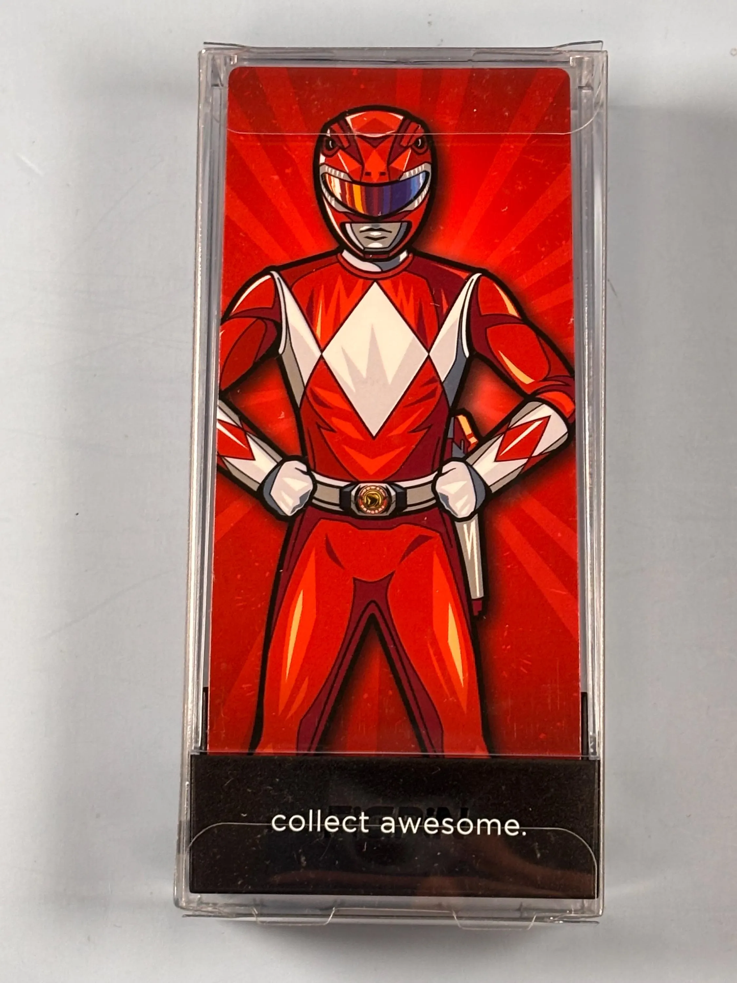 FiGPiN Power Rangers Red Ranger Collectible Enamel Pin (1191) NEW