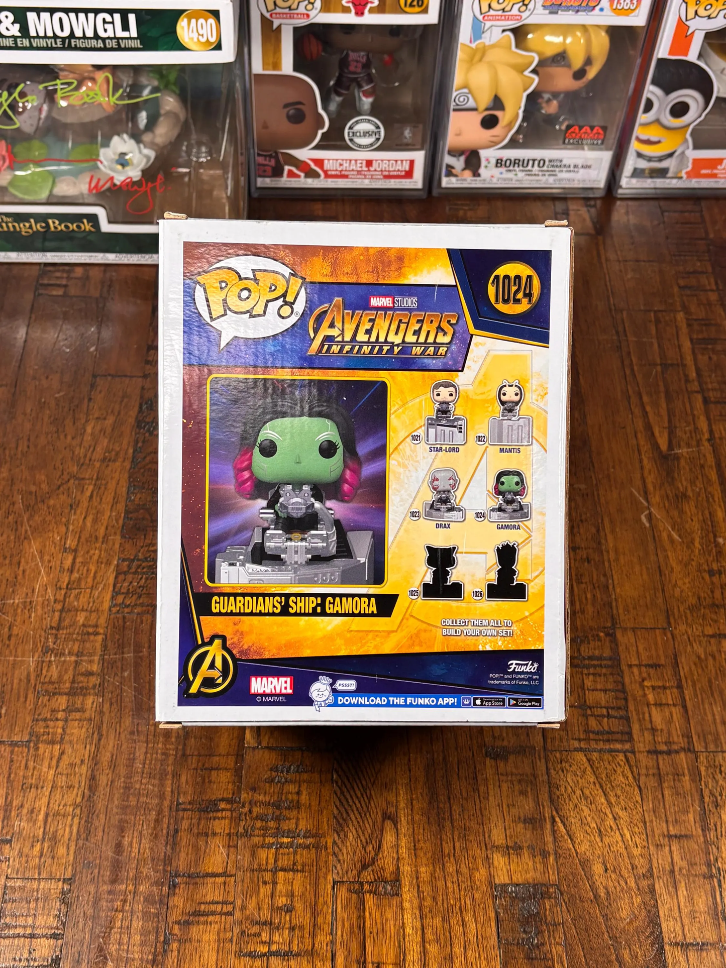 Funko Pop Marvel Avengers Infinity War Gamora in Guardians Ship Deluxe #1024 New