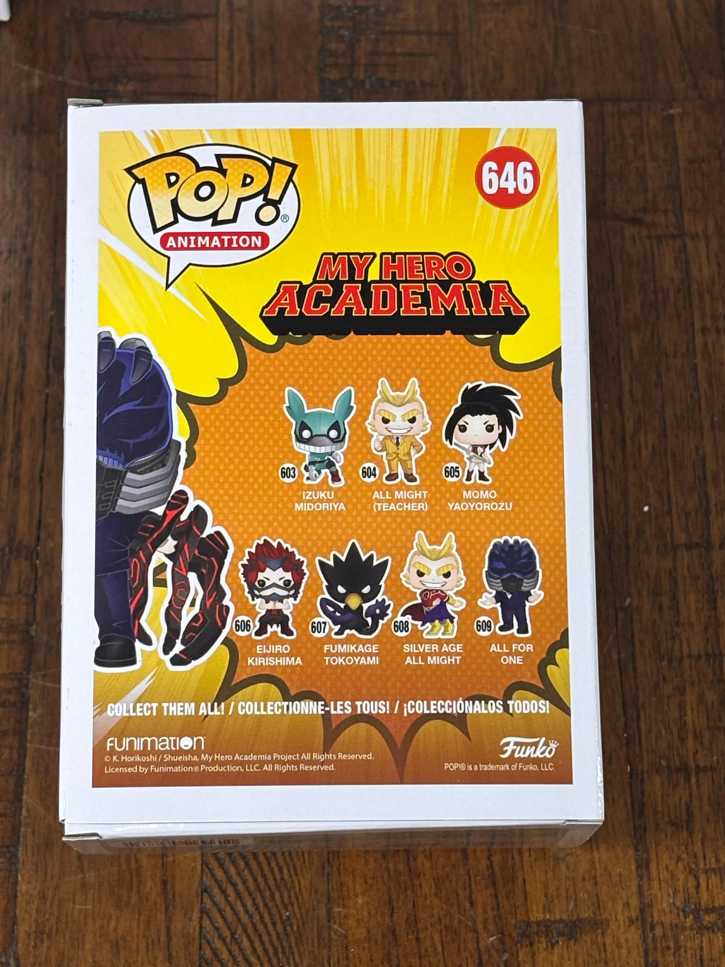 Funko Pop! Vinyl: My Hero Academia - All For One - Big Apple Collectibles #646