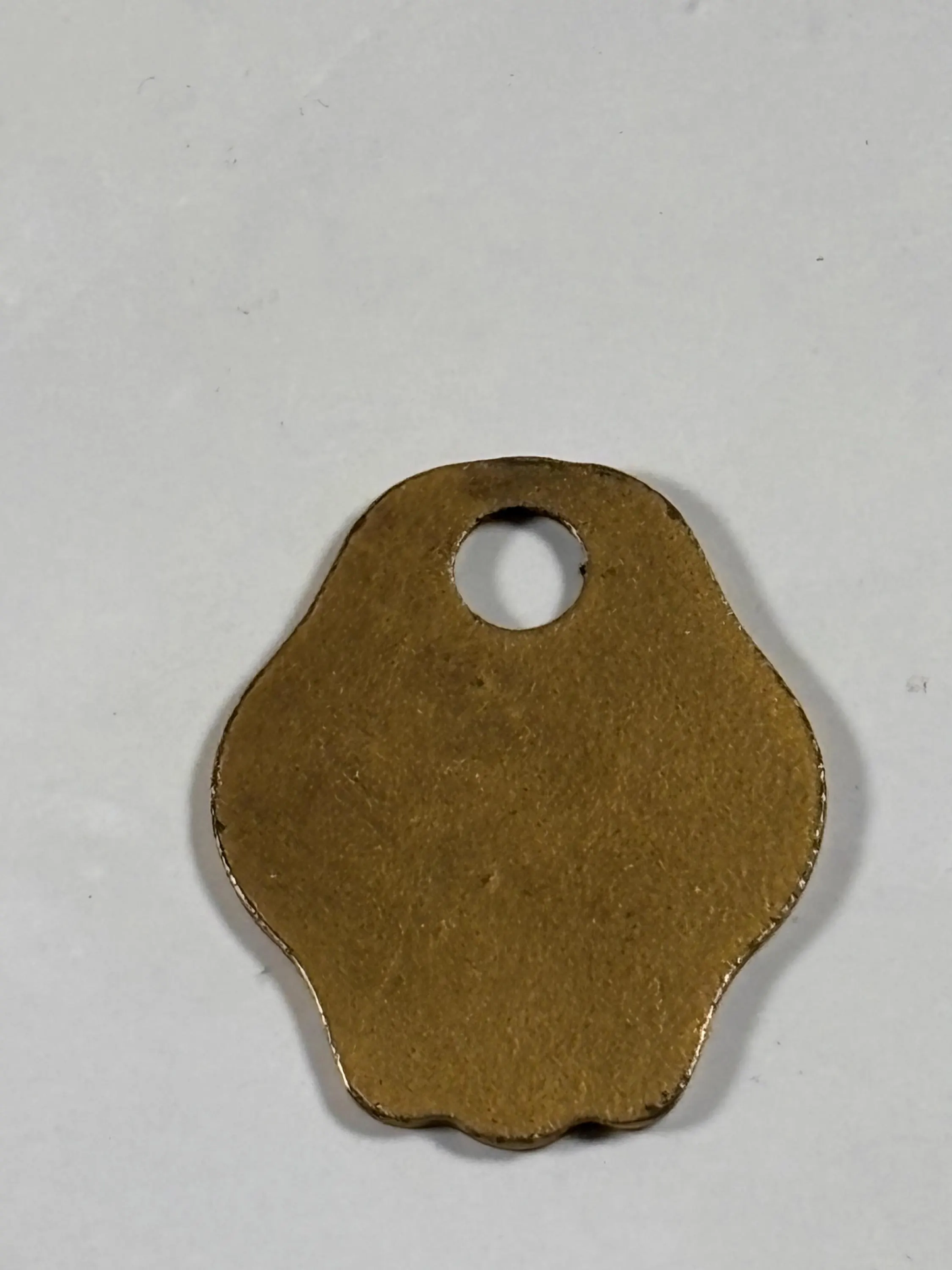 The Webb Co. Company Brass Tag Allentown PA Pennsylvania Tool Tag Key Fob #69