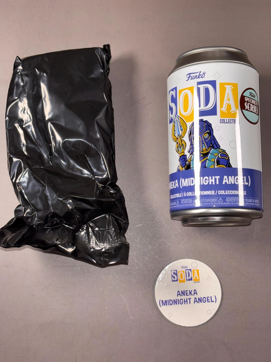 Funko Vinyl Soda: Black Panther Wakanda Forever Aneka Midnight Angel Common