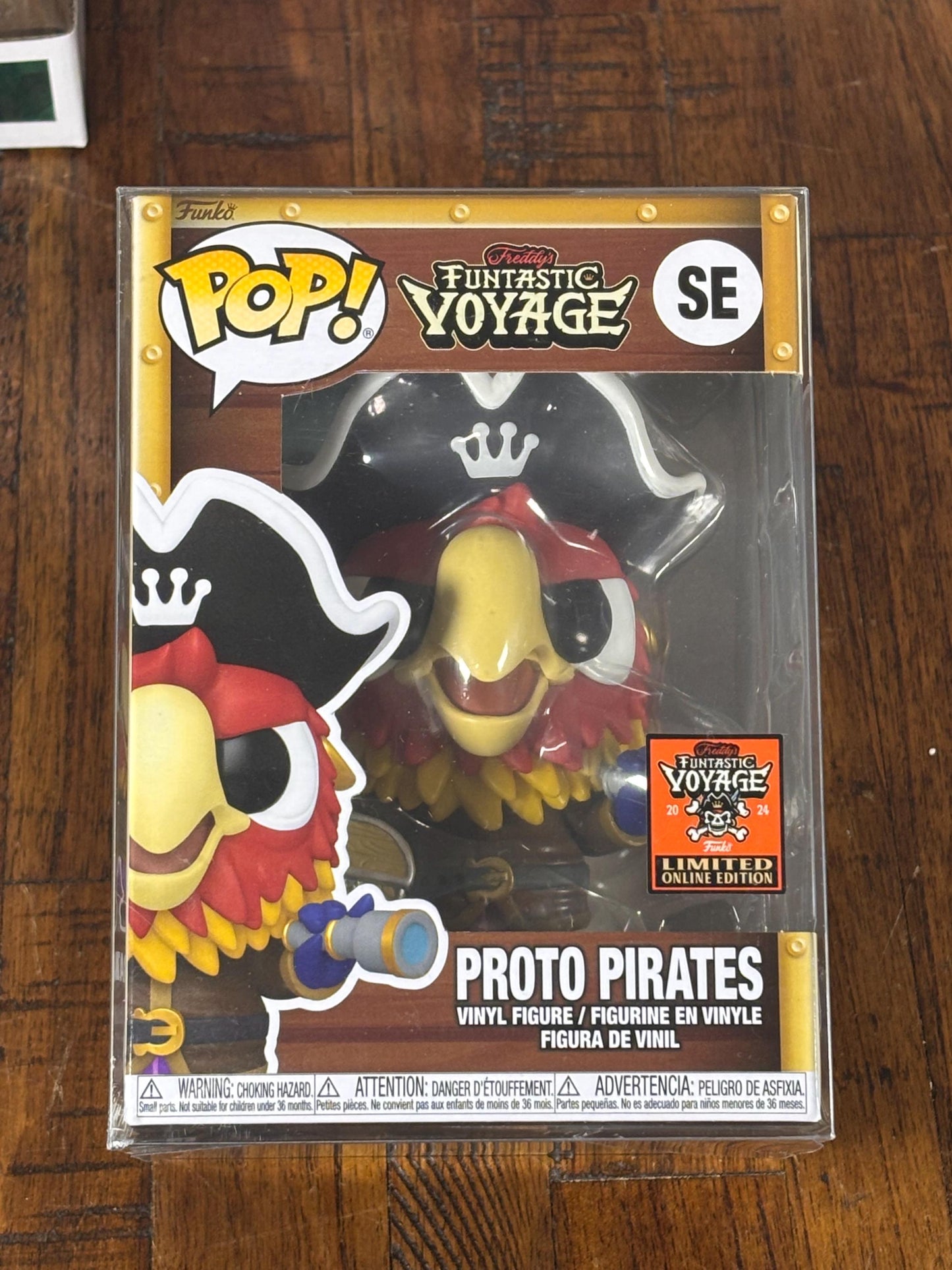 SDCC 2024 Funko Fundays Funtastic Voyage Pop! Proto Pirates Mascot LE Online New