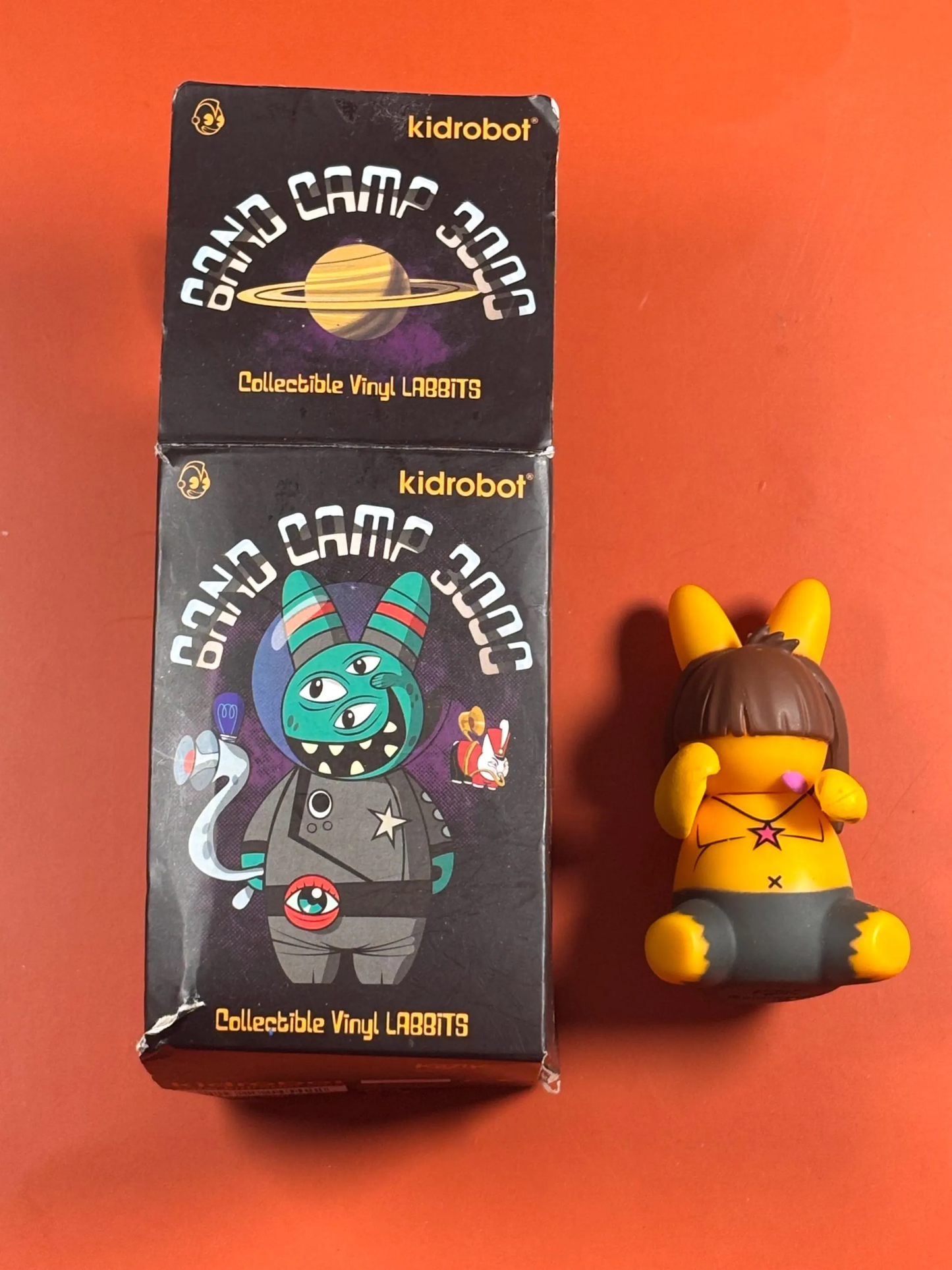 Kidrobot Band Camp 3000 Labbits Skid Chill Figure