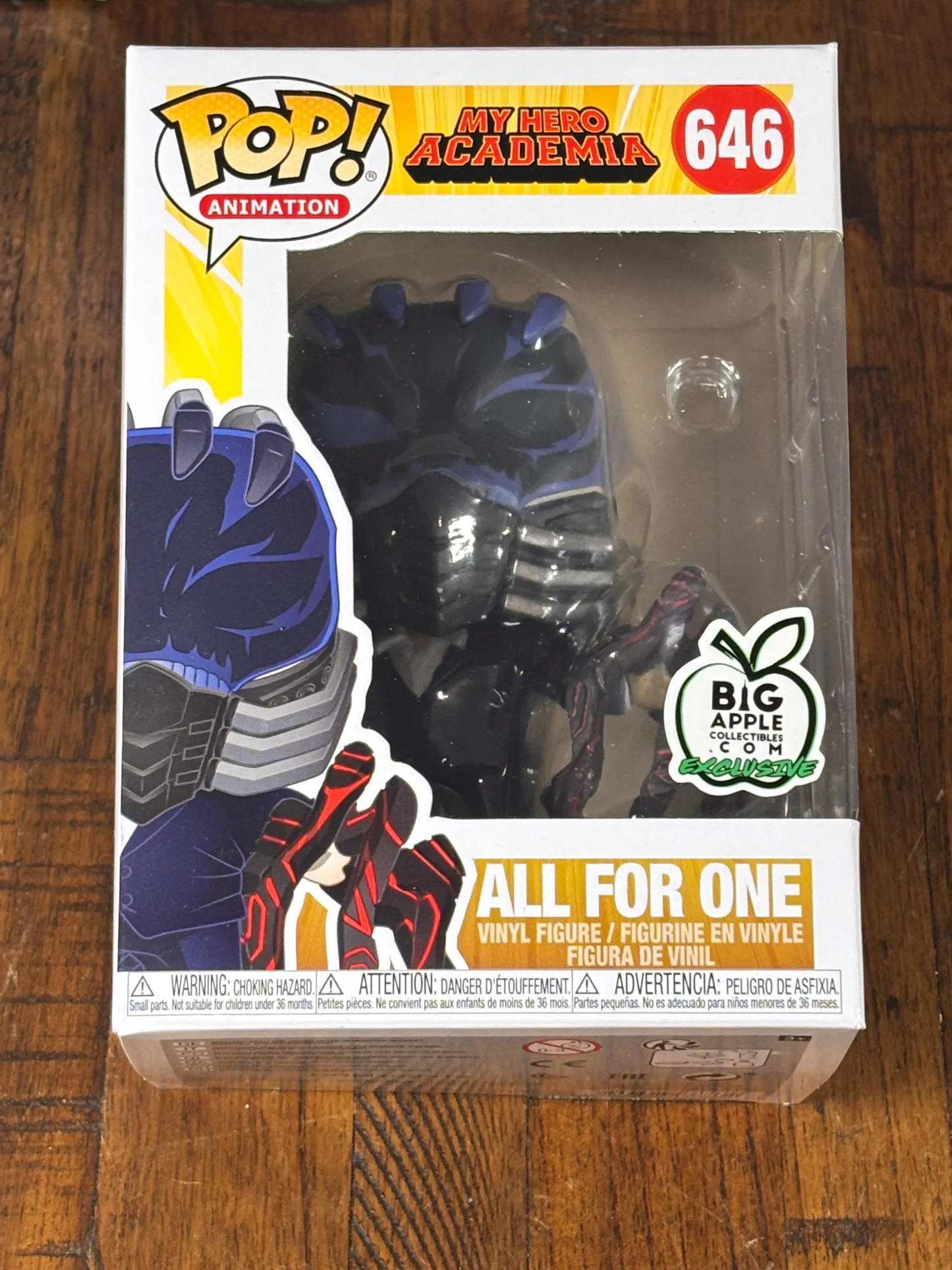 Funko Pop! Vinyl: My Hero Academia - All For One - Big Apple Collectibles #646