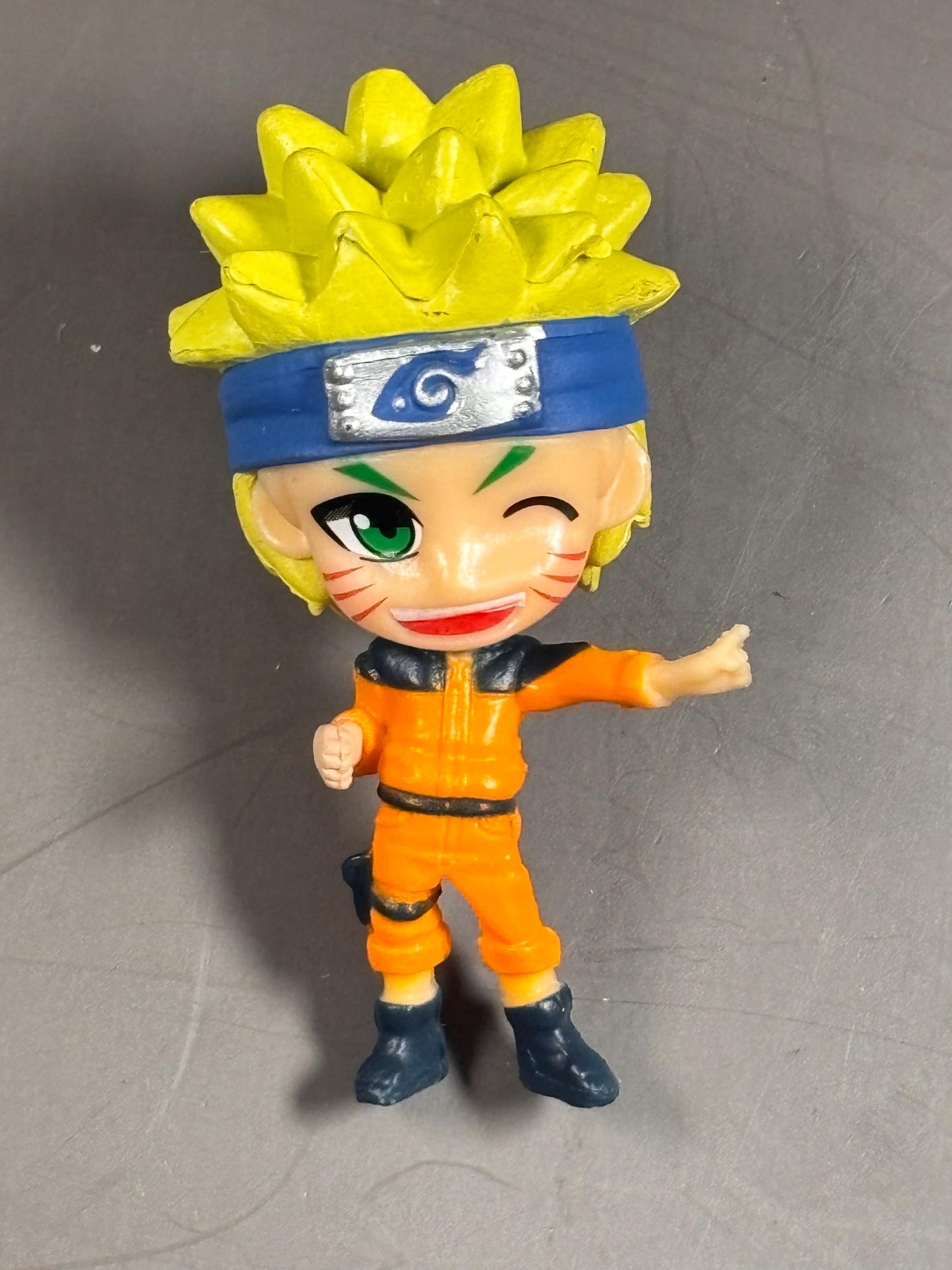 Naruto Shippuden Naruto Uzumaki Chibi Masters Mini Figure Anime Banpresto 2.5”