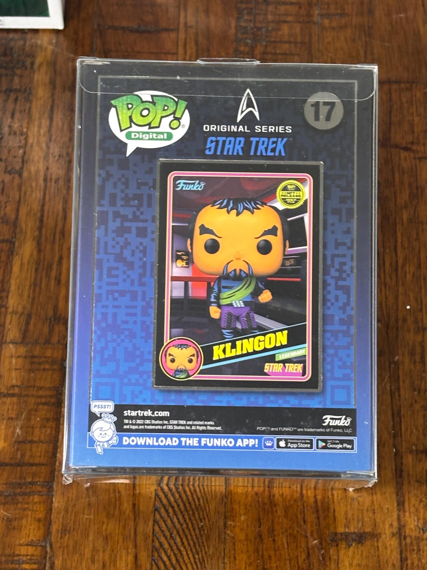 Funko Pop! Vinyl Figurine #17 Klingon Legendary LE /1967 Star Trek New Limited