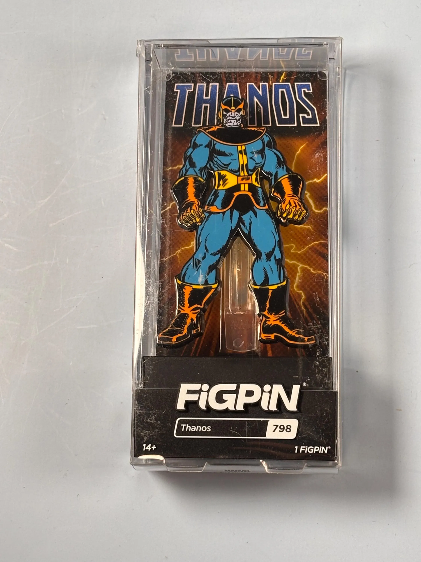Figpin Classic Marvel Villains Thanos Pin #798 Limited Edition 3000 Marvel New