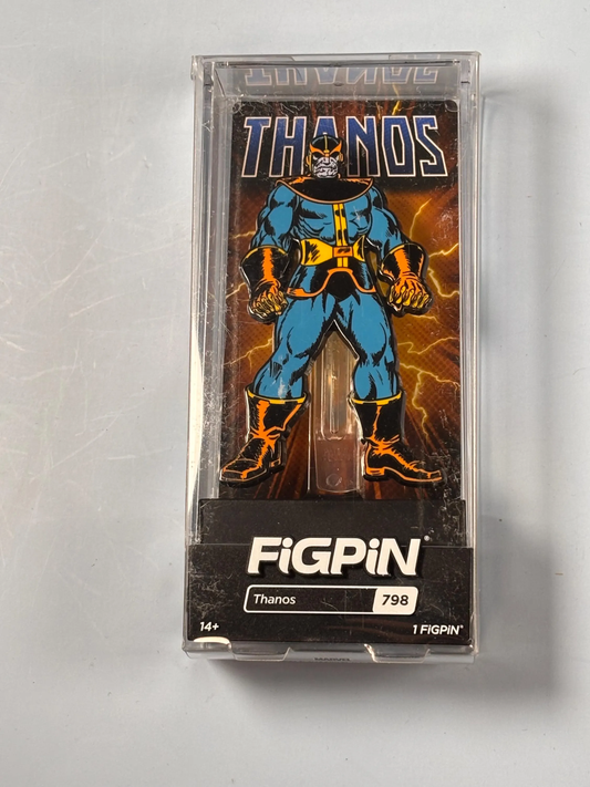 Figpin Classic Marvel Villains Thanos Pin #798 Limited Edition 3000 Marvel New