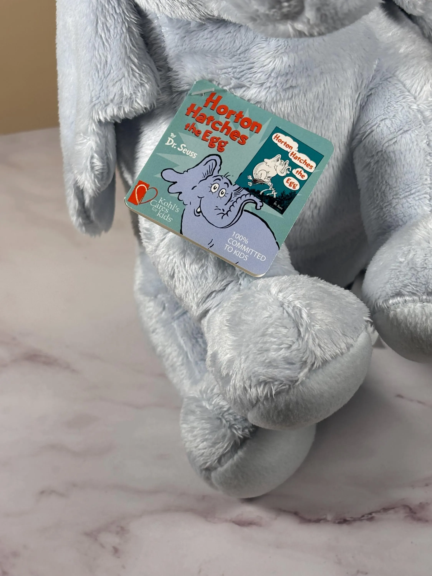 Kohls Cares Dr Seuss Plush Horton Hears A Who Elephant 12” Stuffed Animal New