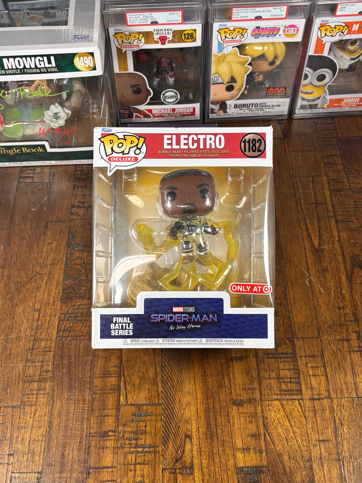 Funko Pop! Deluxe: Marvel Electro Target Exclusive #1182 Spider-Man No Way Home