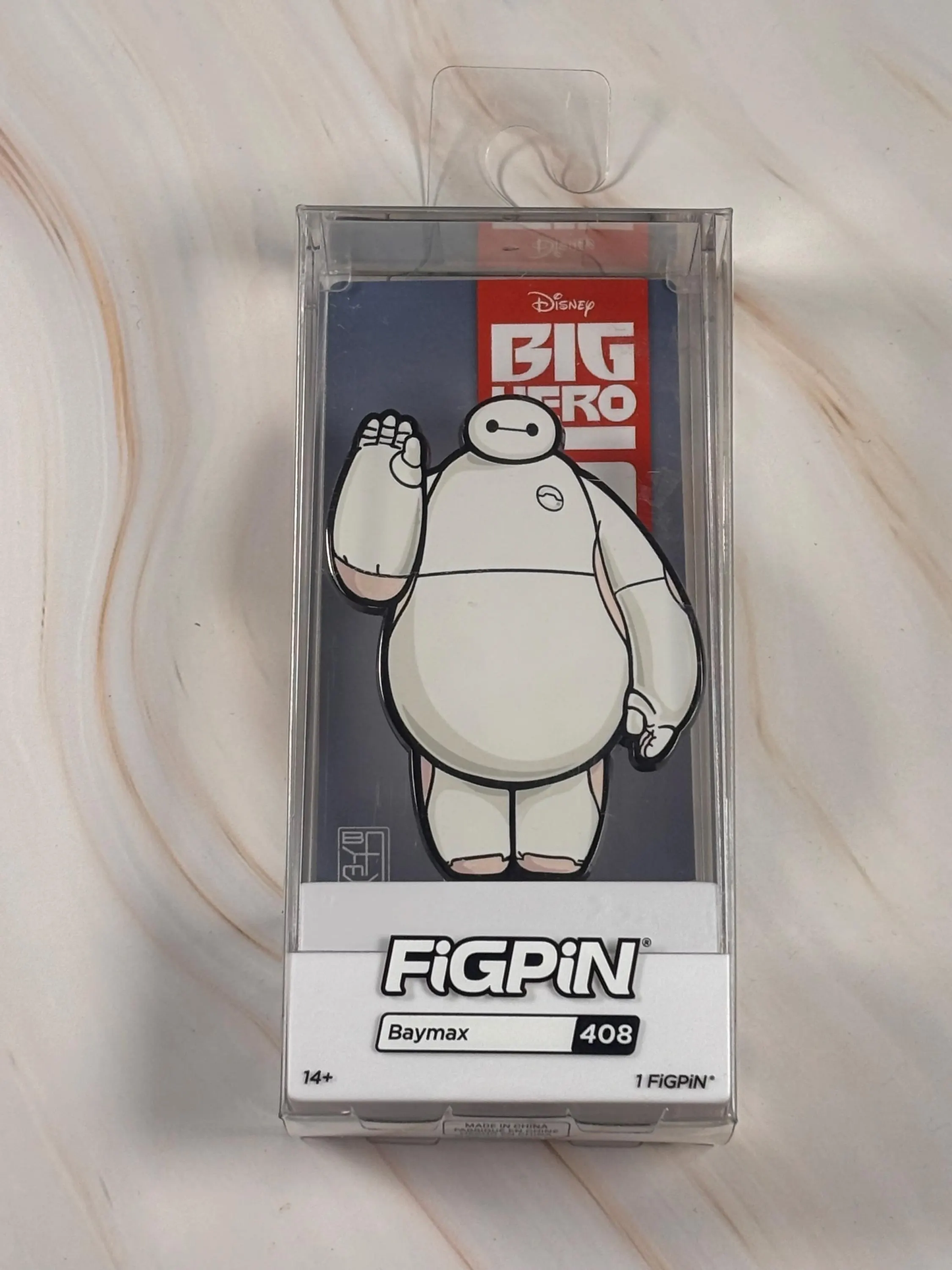 FiGPiN Disney Big Hero 6 Baymax #408 New Collectible Enamel Pin