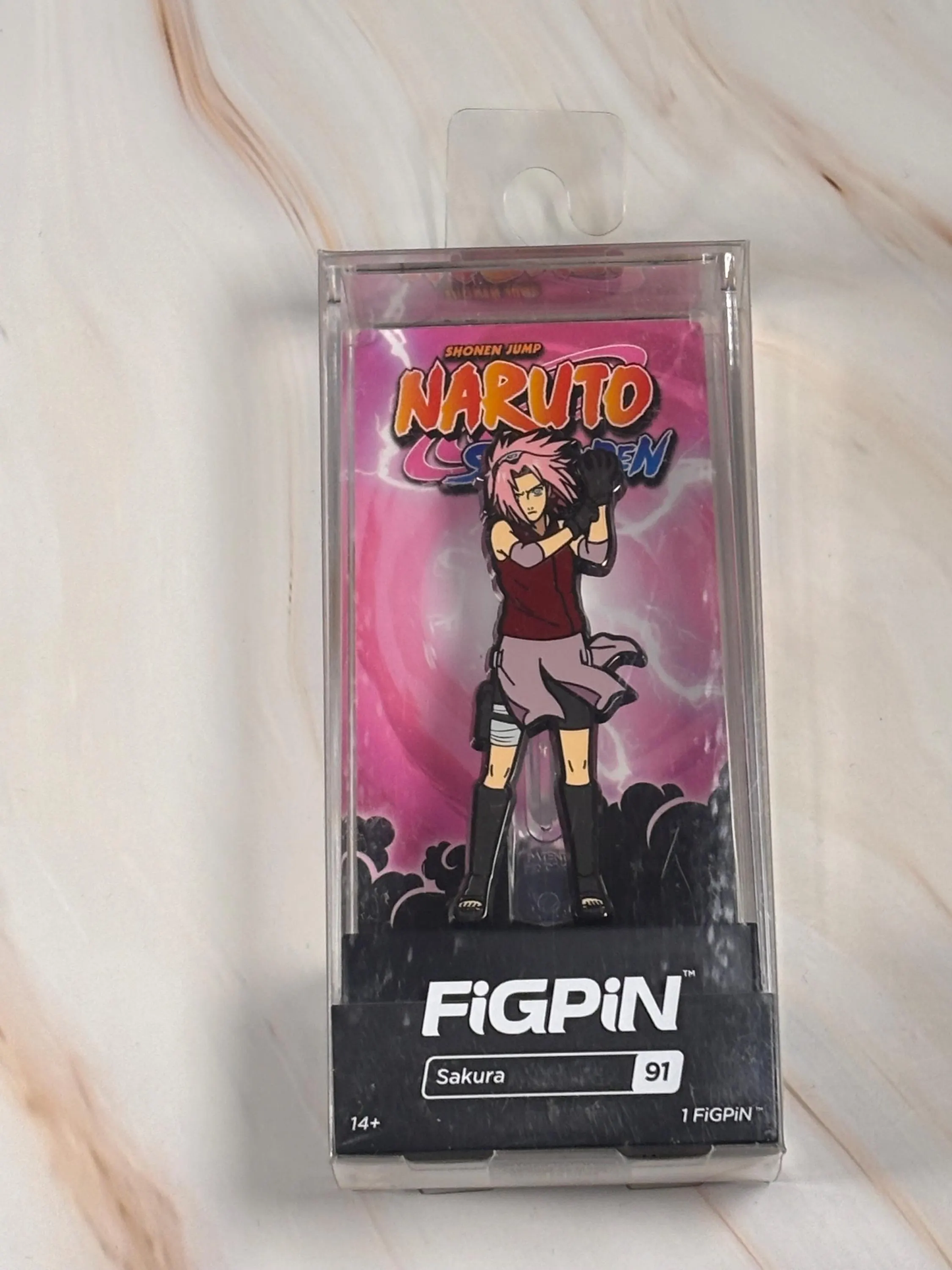 FiGPiN Naruto Shippuden Sakura Haruno #91 New Collectible Enamel Pin Anime