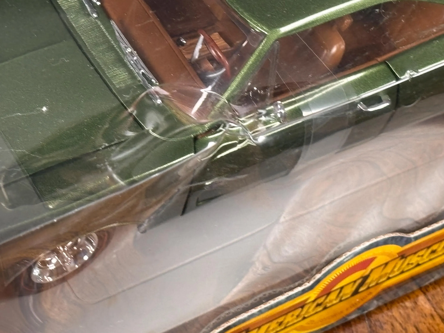 ERTL American Muscle 1969 Green Dodge Charger Daytona 1:18 Diecast Car New