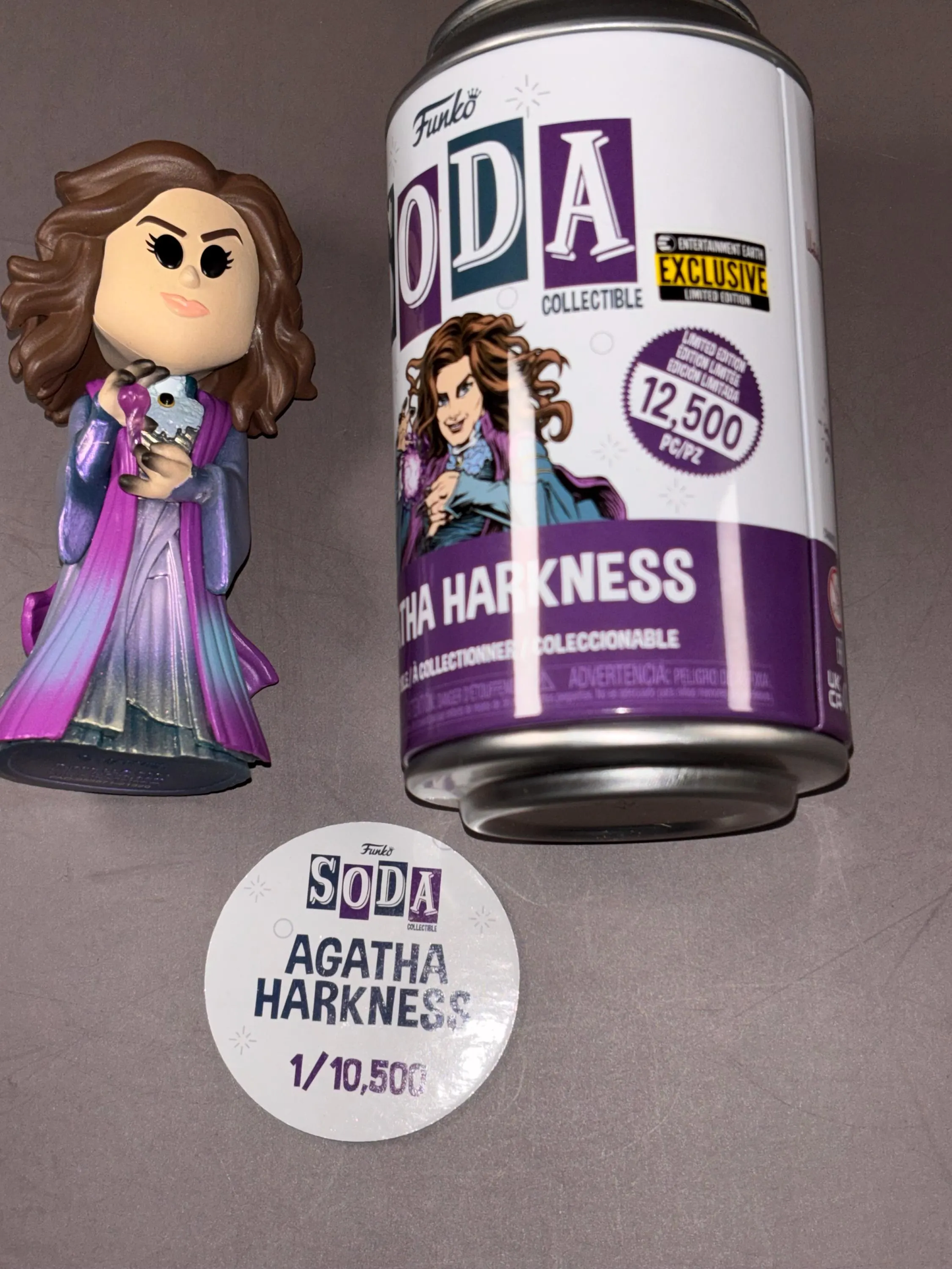 Funko SODA Marvel Wandavision Agatha Harkness Common Vinyl Figure 1/10500