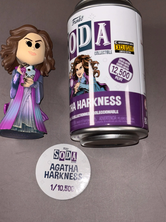 Funko SODA Marvel Wandavision Agatha Harkness Common Vinyl Figure 1/10500