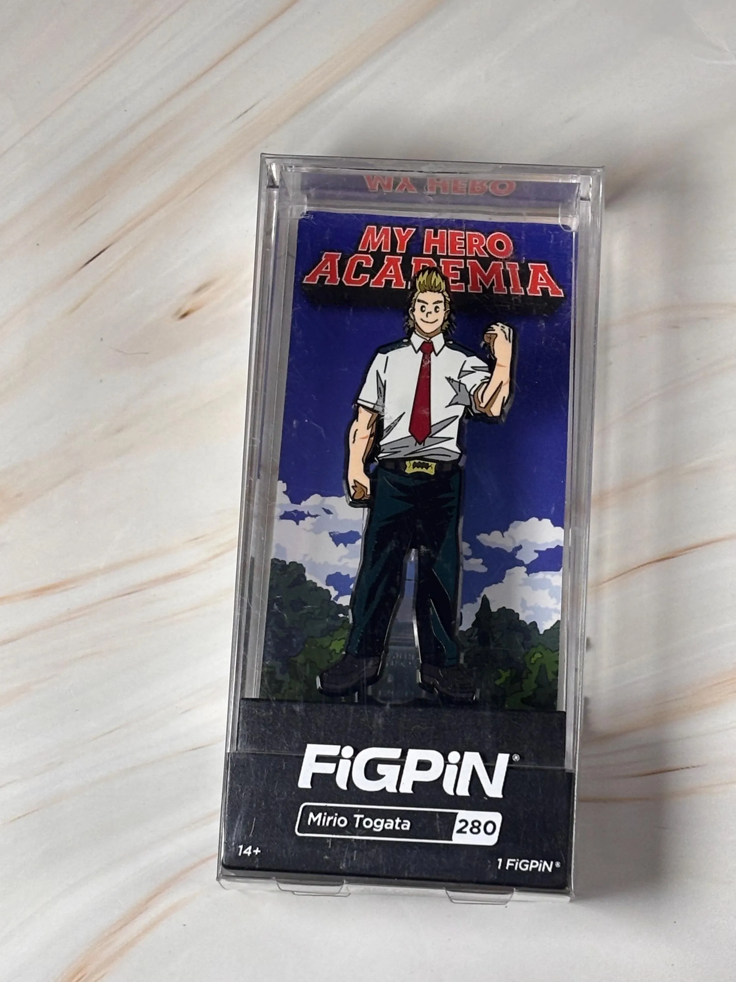 FiGPiN My Hero Academia MHA Mirio Togata #280 Funimation New Collectible Enamel Pin