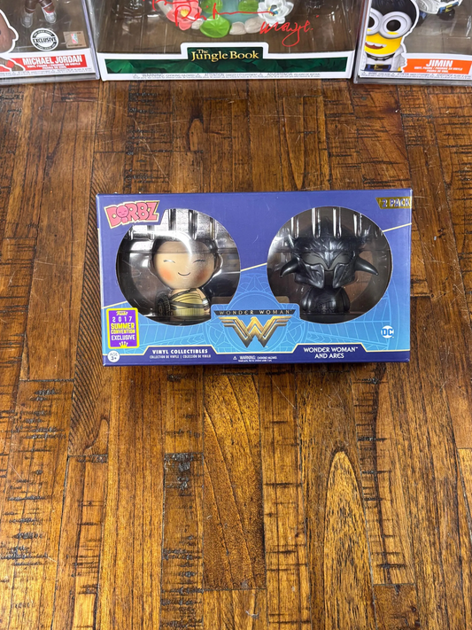 Funko Dorbz Wonder Woman Ares 2 Pack 2017 Summer Convention Exclusive DC Comics