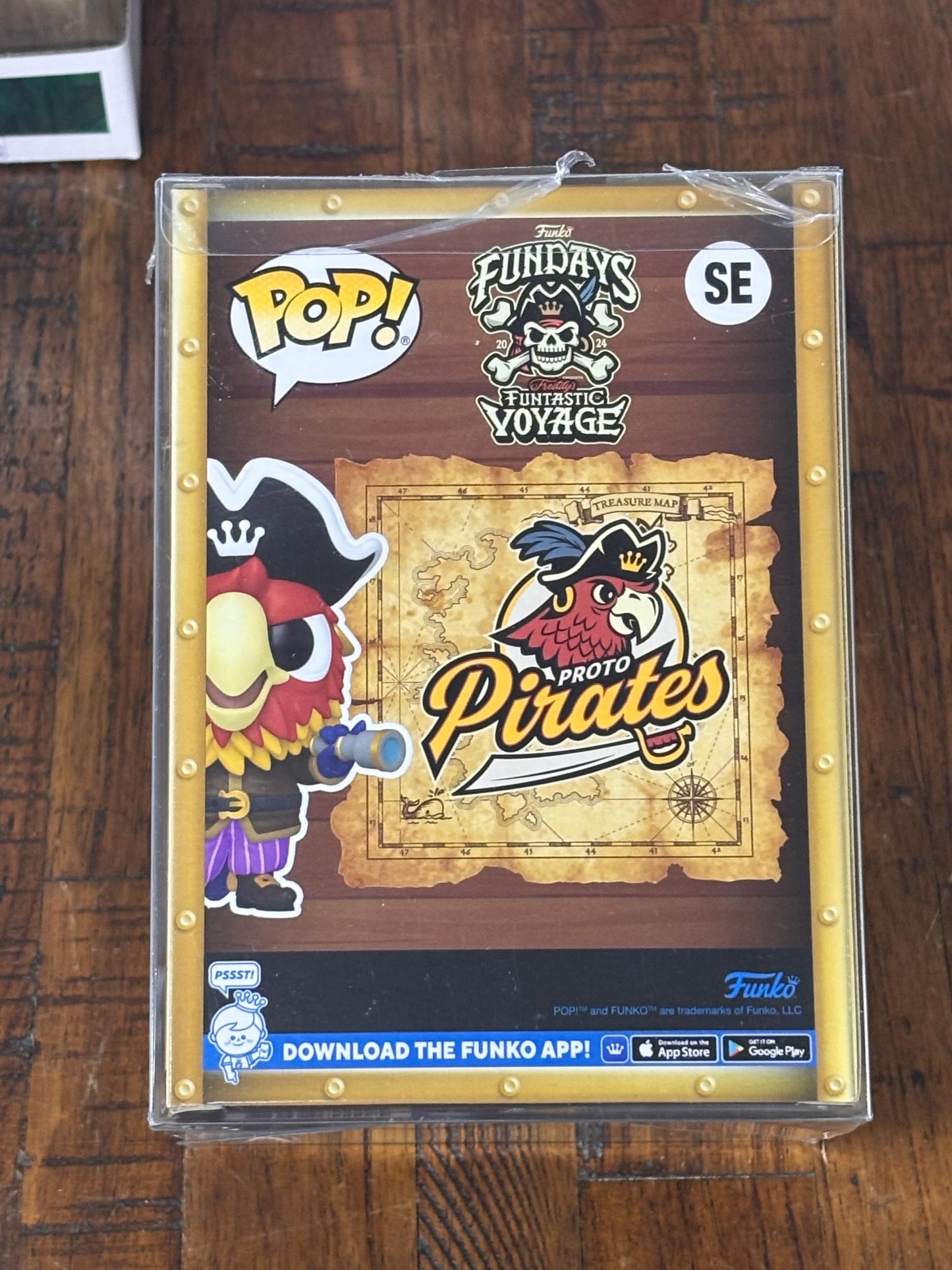 SDCC 2024 Funko Fundays Funtastic Voyage Pop! Proto Pirates Mascot LE Online New