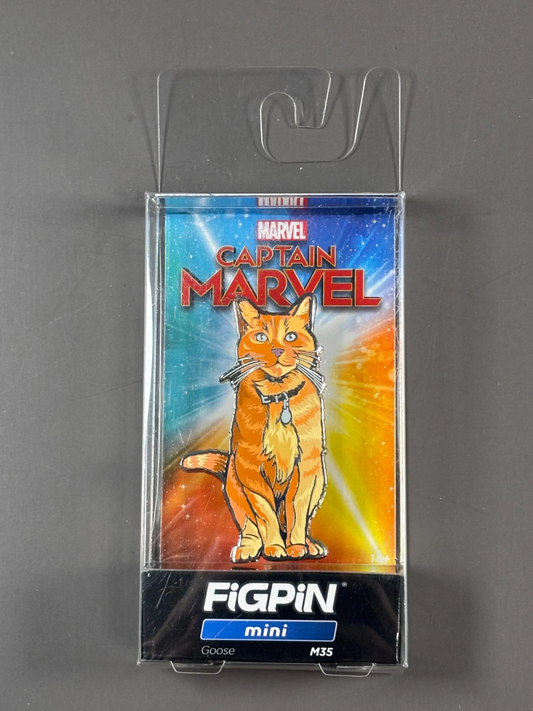 FiGPiN Mini Captain Marvel: Goose - Collectible Pin New Enamel Pin M35Collectors Pin New
