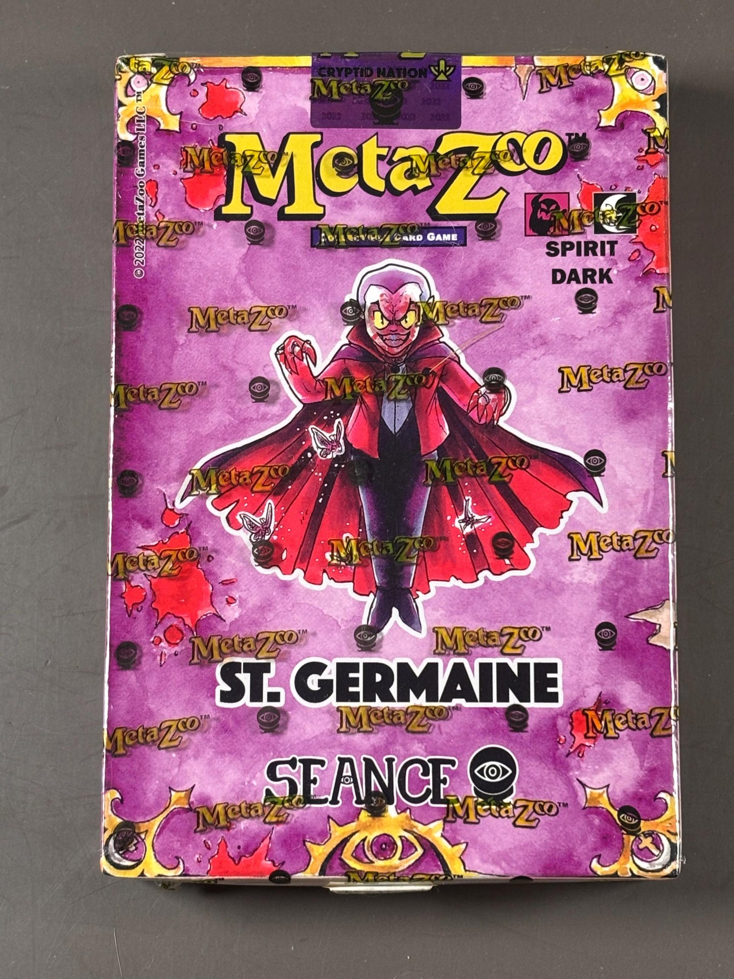 MetaZoo Cryptid Nation Seance Theme Deck St. Germaine 1st Edition TCG Trading Card Game