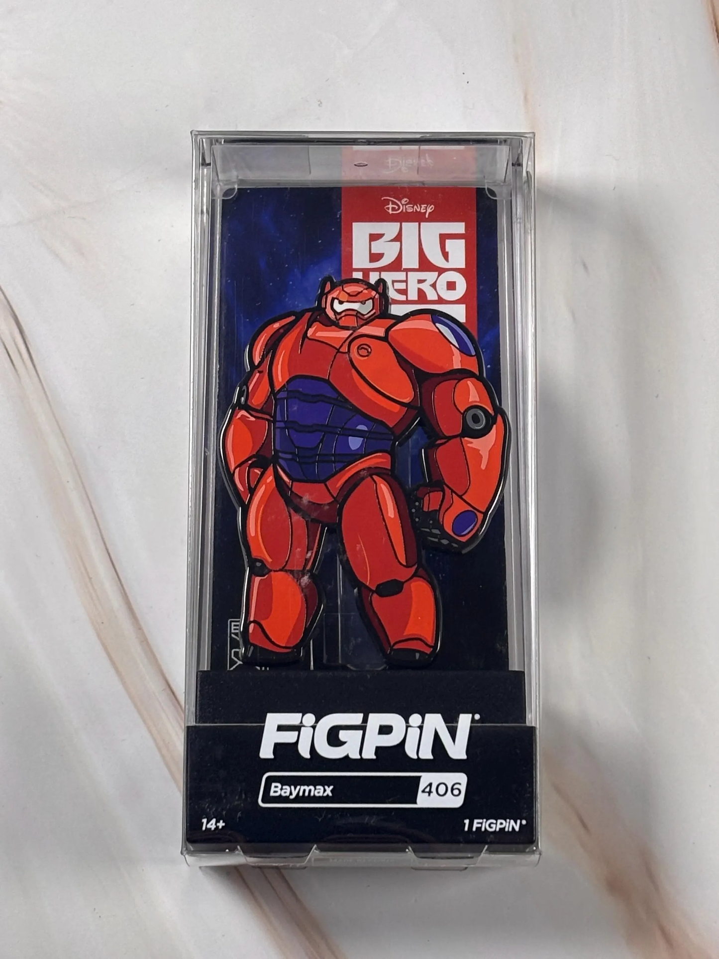 Figpin Disney Big Hero 6 Baymax Armored #406  New Collectible Enamel Pin