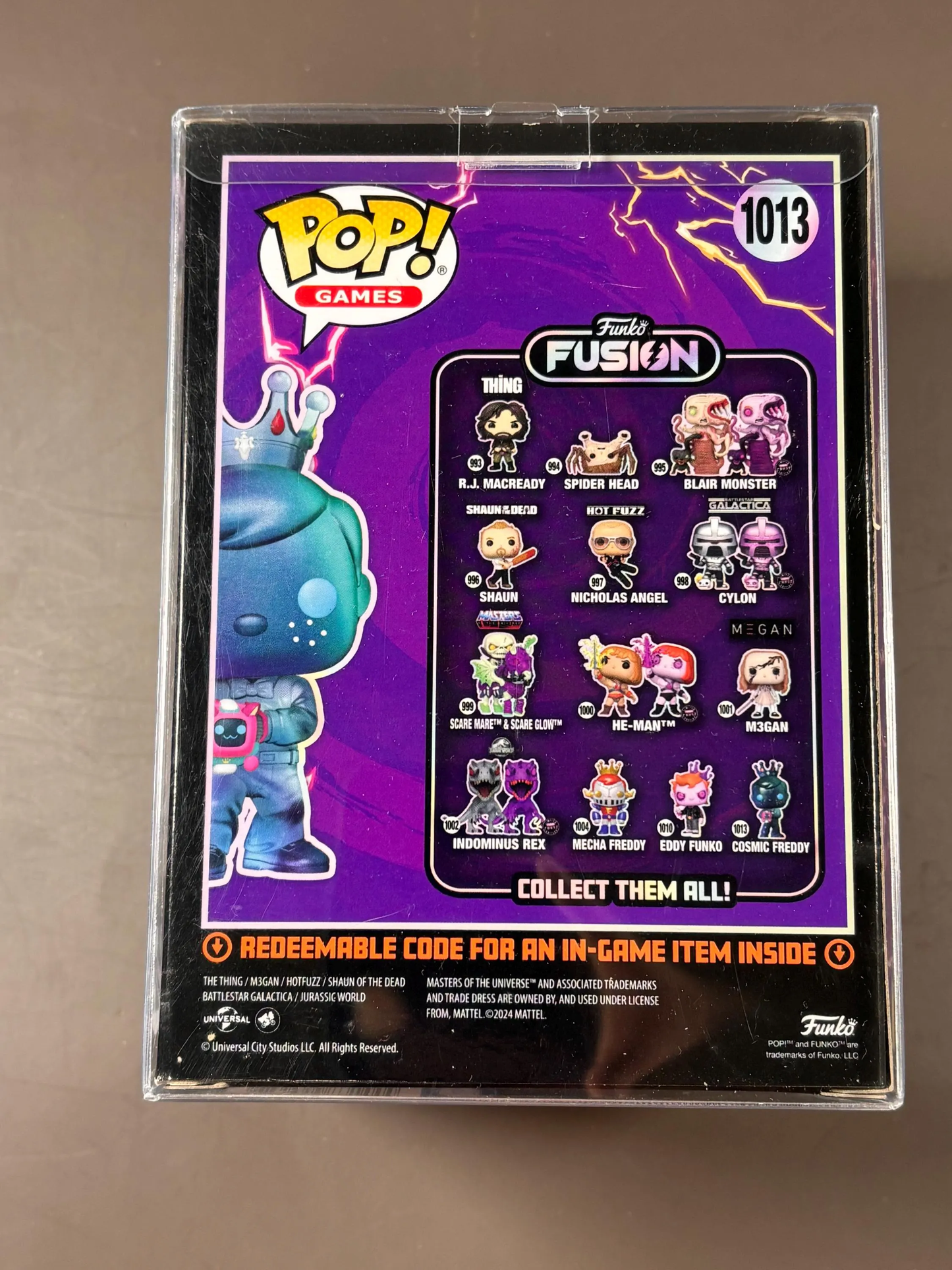 Funko POP Games #1013 Funko Fusion Cosmic Freddy Funko Shop Exclusive New
