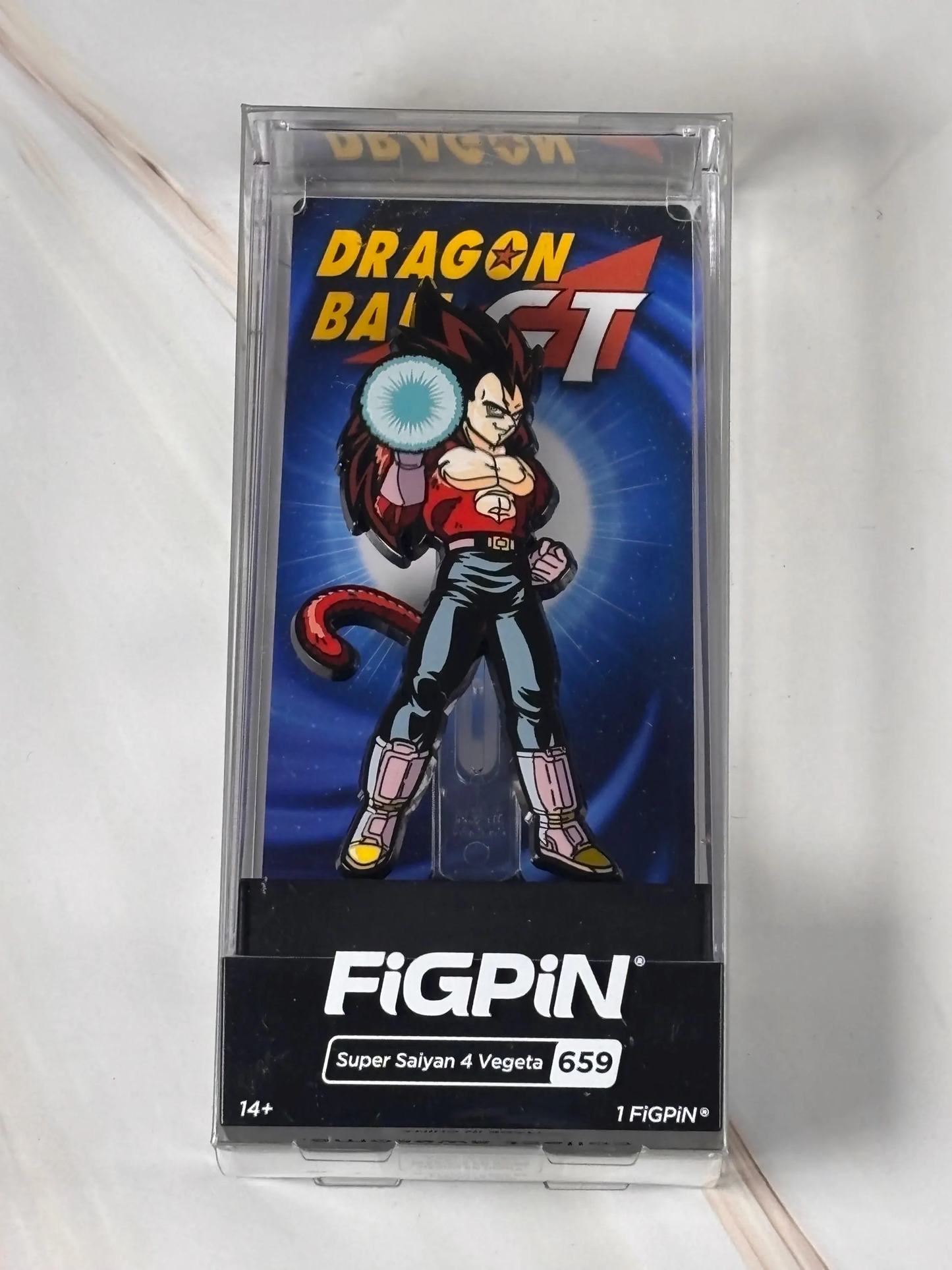 Figpin Dragon Ball Z GT DBZ Super Saiyan 4 Vegeta #659 Anime New Enamel Pin