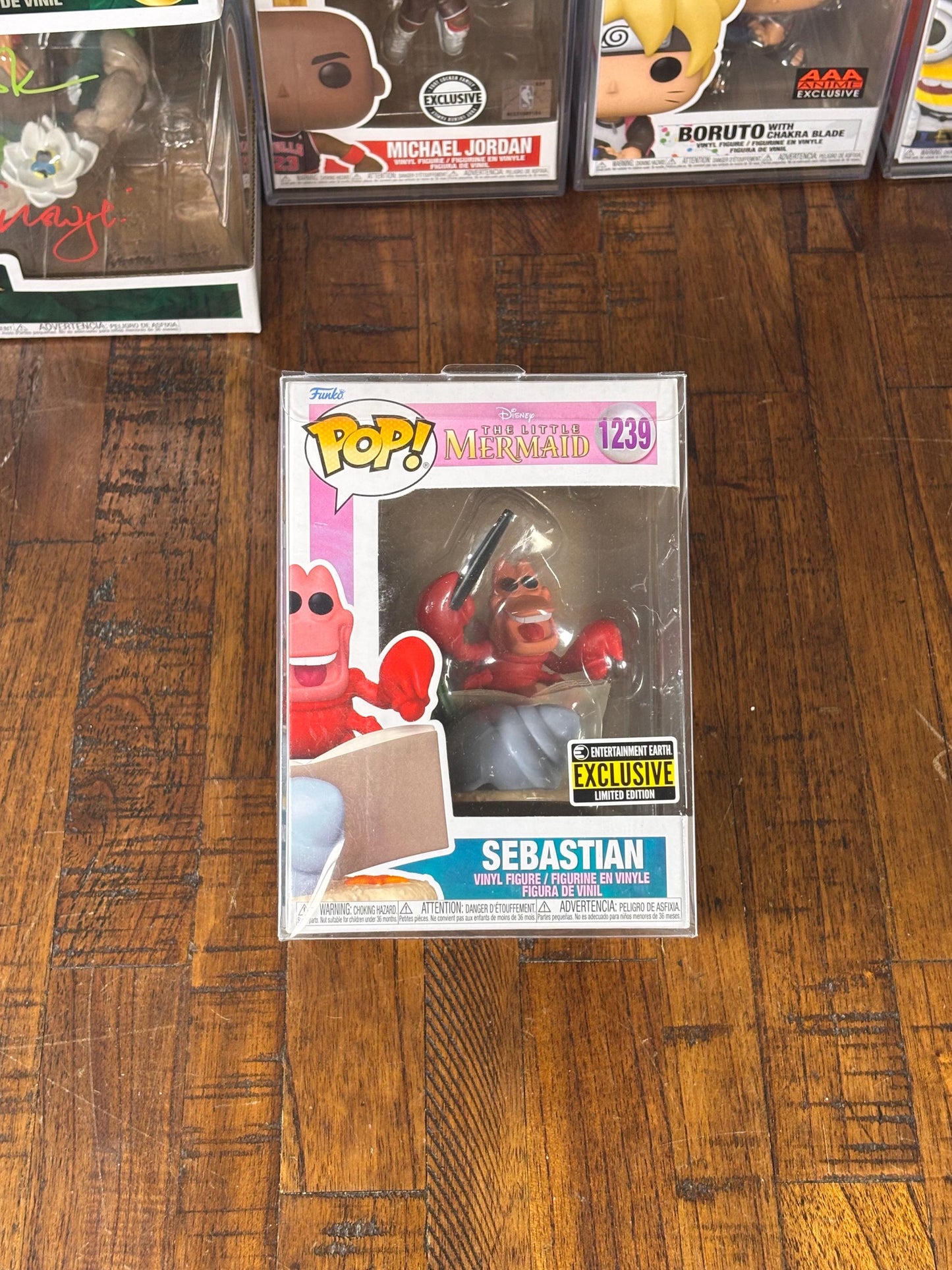 Sebastian Funko Pop #1239 The Little Mermaid Entertainment Earth Disney Vinyl