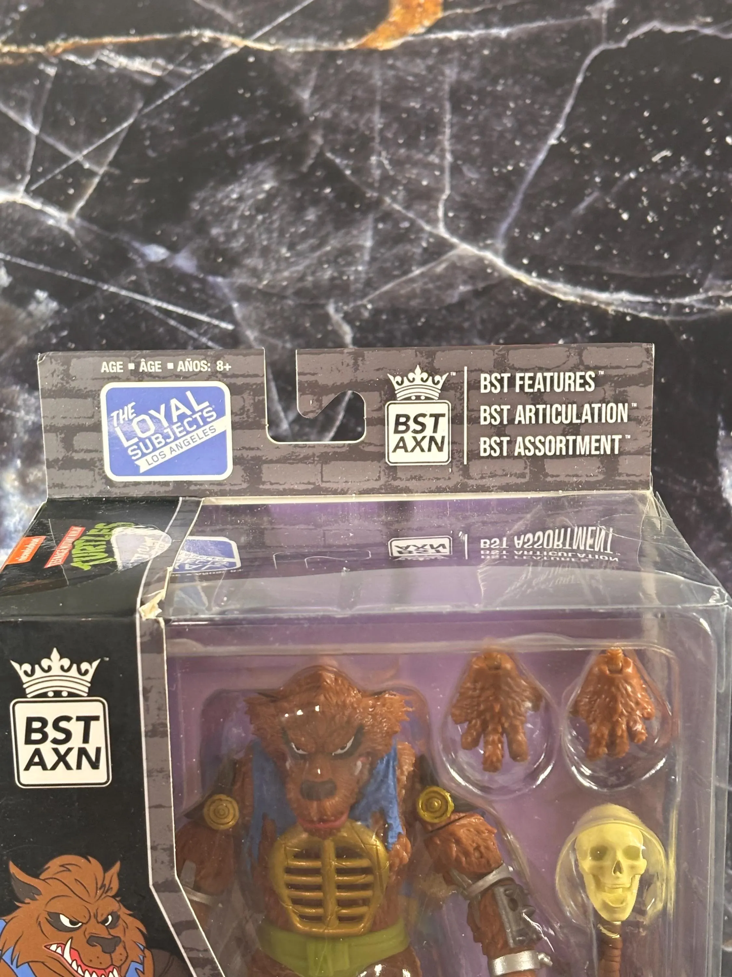 Rahzar TMNT Teenage Mutant Ninja Turtles BST AXN Limited Edition 6 Inch Action Figure Collector Card New