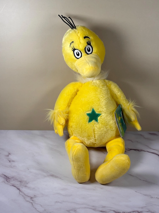 Kohl's Cares Dr. Seuss The Sneetches Plush Bird Green Star Belly 16" New 2016