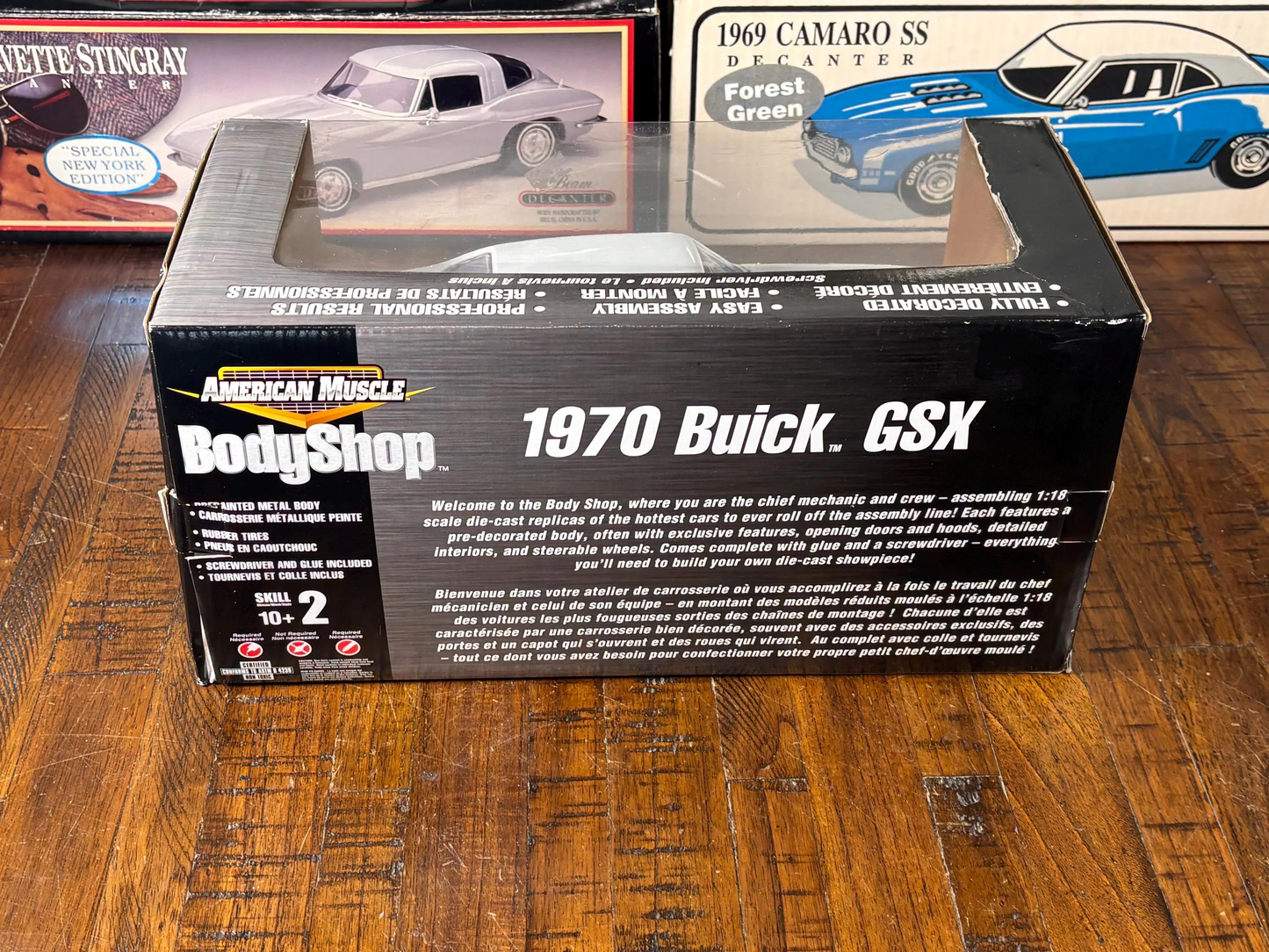 1970 Buick GSX 1/18” Scale Die Cast Metal Ertl American Muscle Boduy Shop New