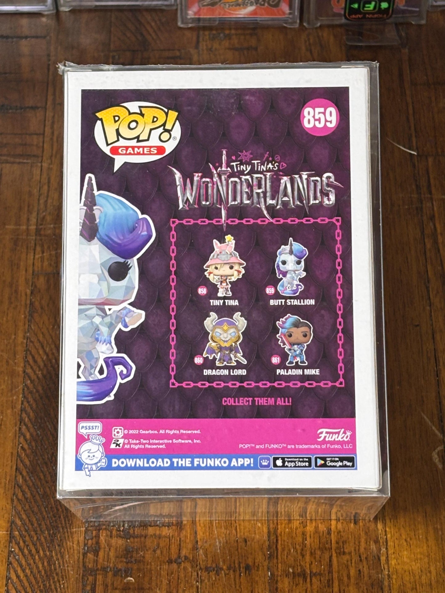 Funko Pop! Butt Stallion #859, Tiny Tina's Wonderlands, Games New Vinyl Figure