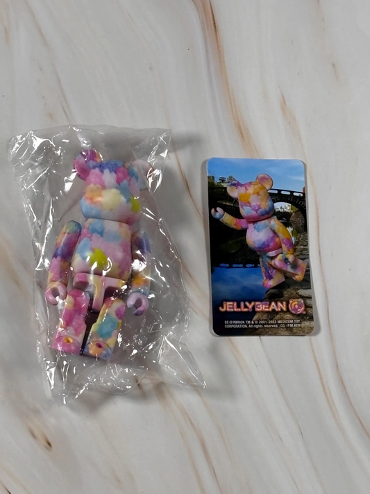 Medicom Rainbow Be@rbrick Bearbrick Jellybean 100% Series 47 Figure w/ Card New