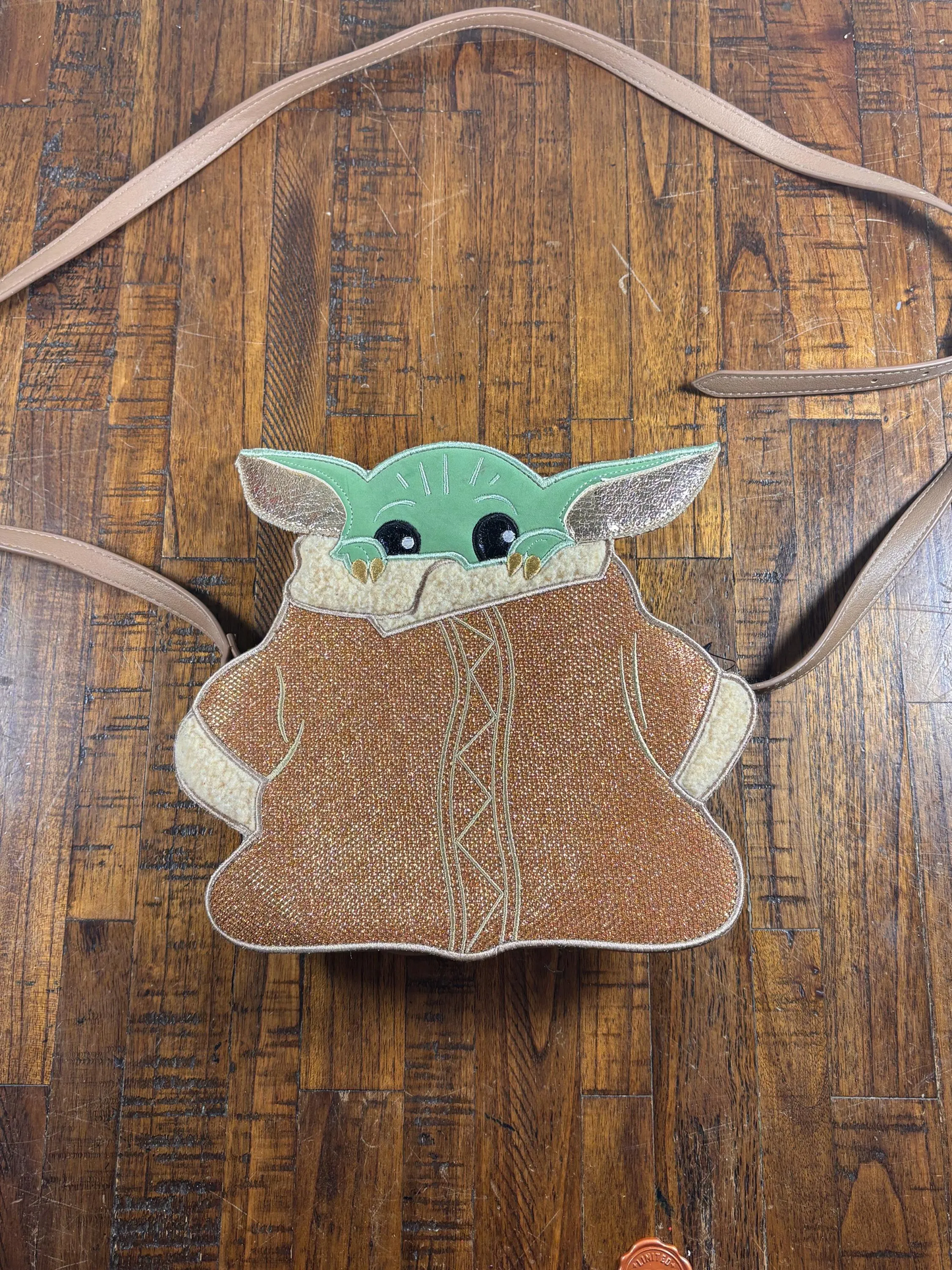 Danielle Nicole Grogu Disney Star Wars: The Mandalorian Baby Yoda The Child Species Unknown Crossbody NWOT New