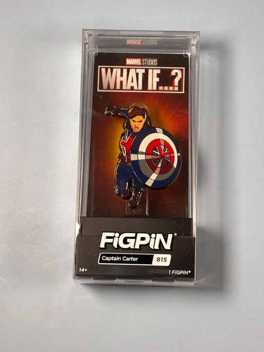 Marve Studios What If...? Captain Carter FiGPiN #815 Enamel Pin New