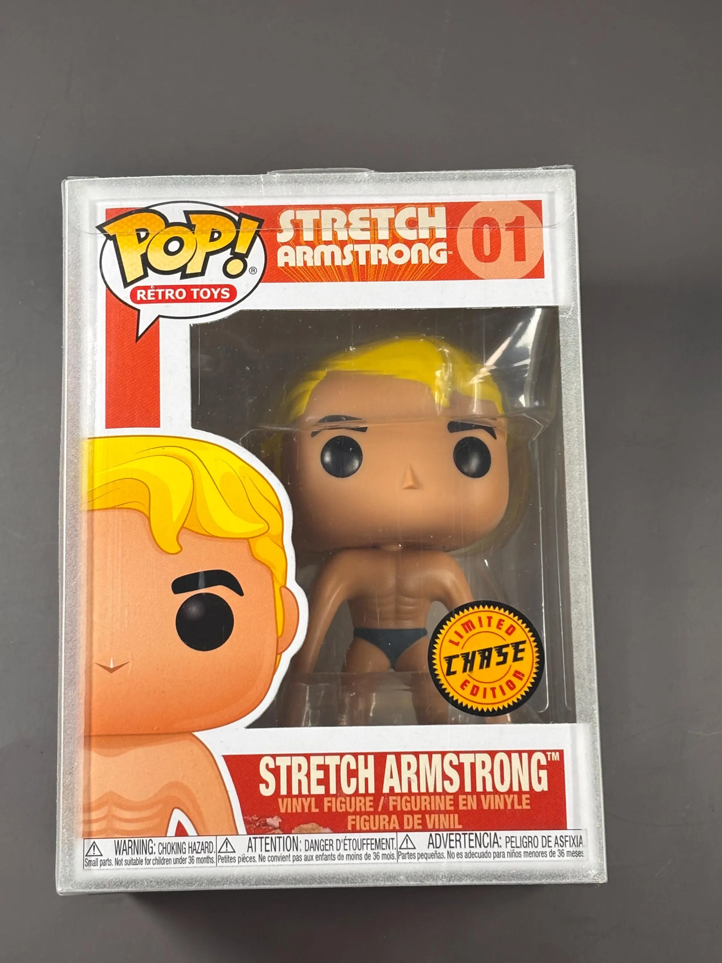 Funko Pop Vinyl Figurine - Stretch Armstrong 01 - Limited Edition Chase FunkoPop