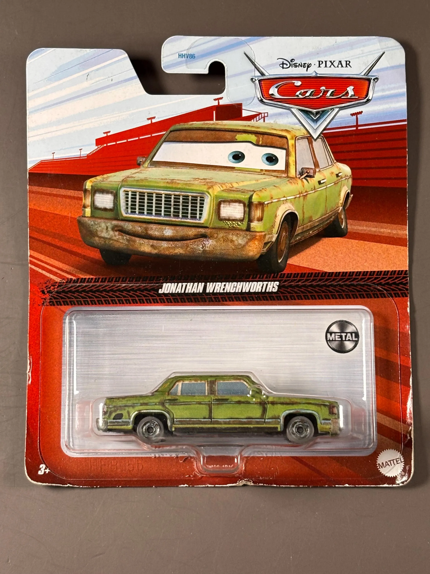 Disney Pixar Cars Jonathan Wrenchworths,  2022 Metal Series 1:55 New Diecast