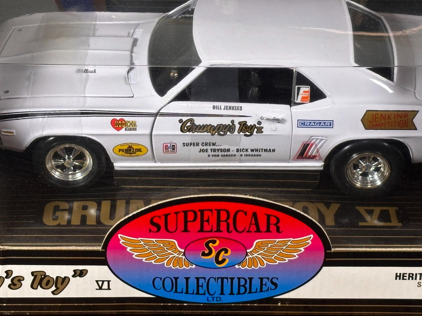 1969 Camaro Super Stock Grumpy’s Toy VI Ertl 1:18 Supercar Collectibles New /2500