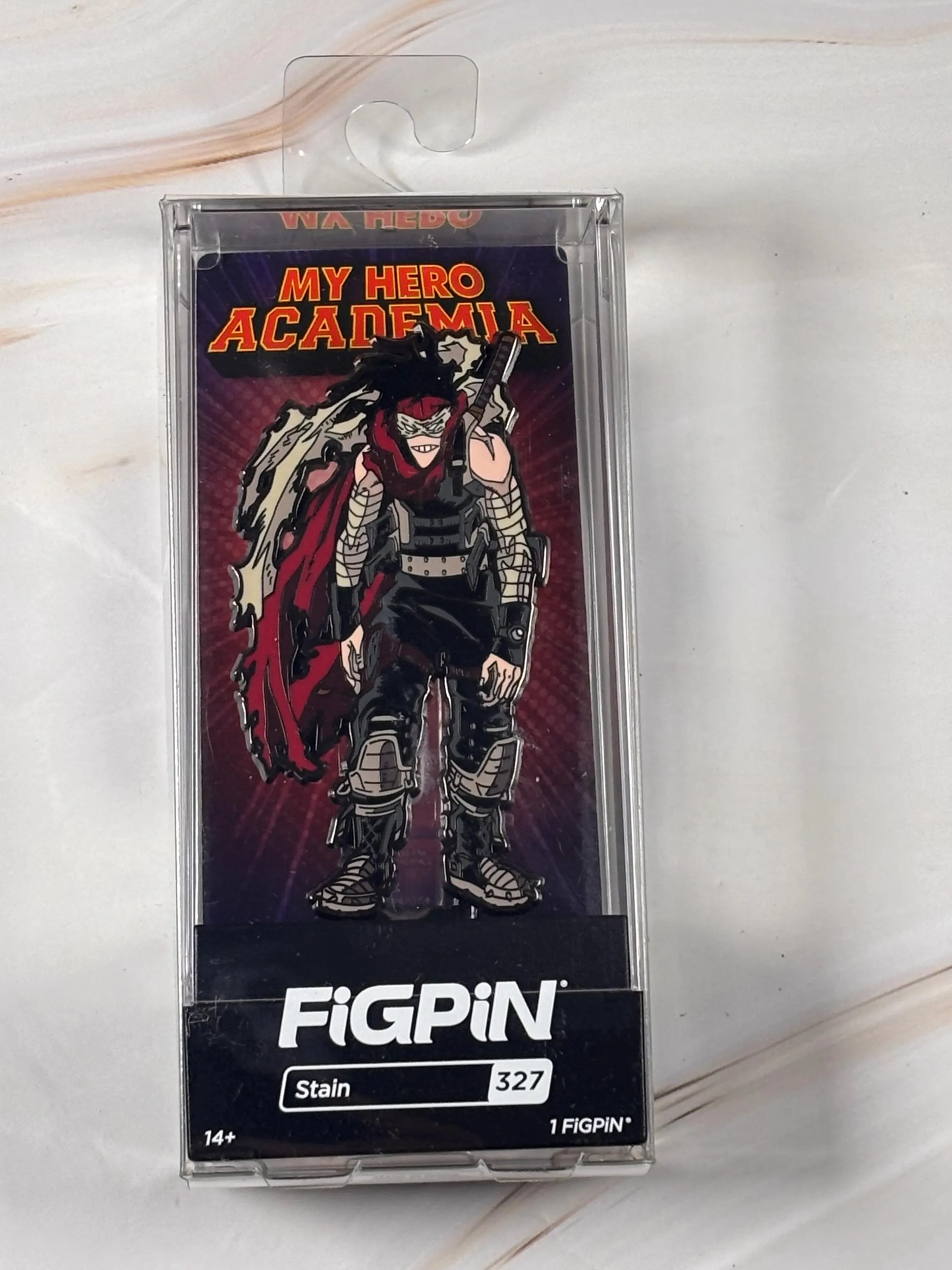 FiGPiN My Hero Academia MHA Stain #524 Funimation New Collectible Enamel Pin