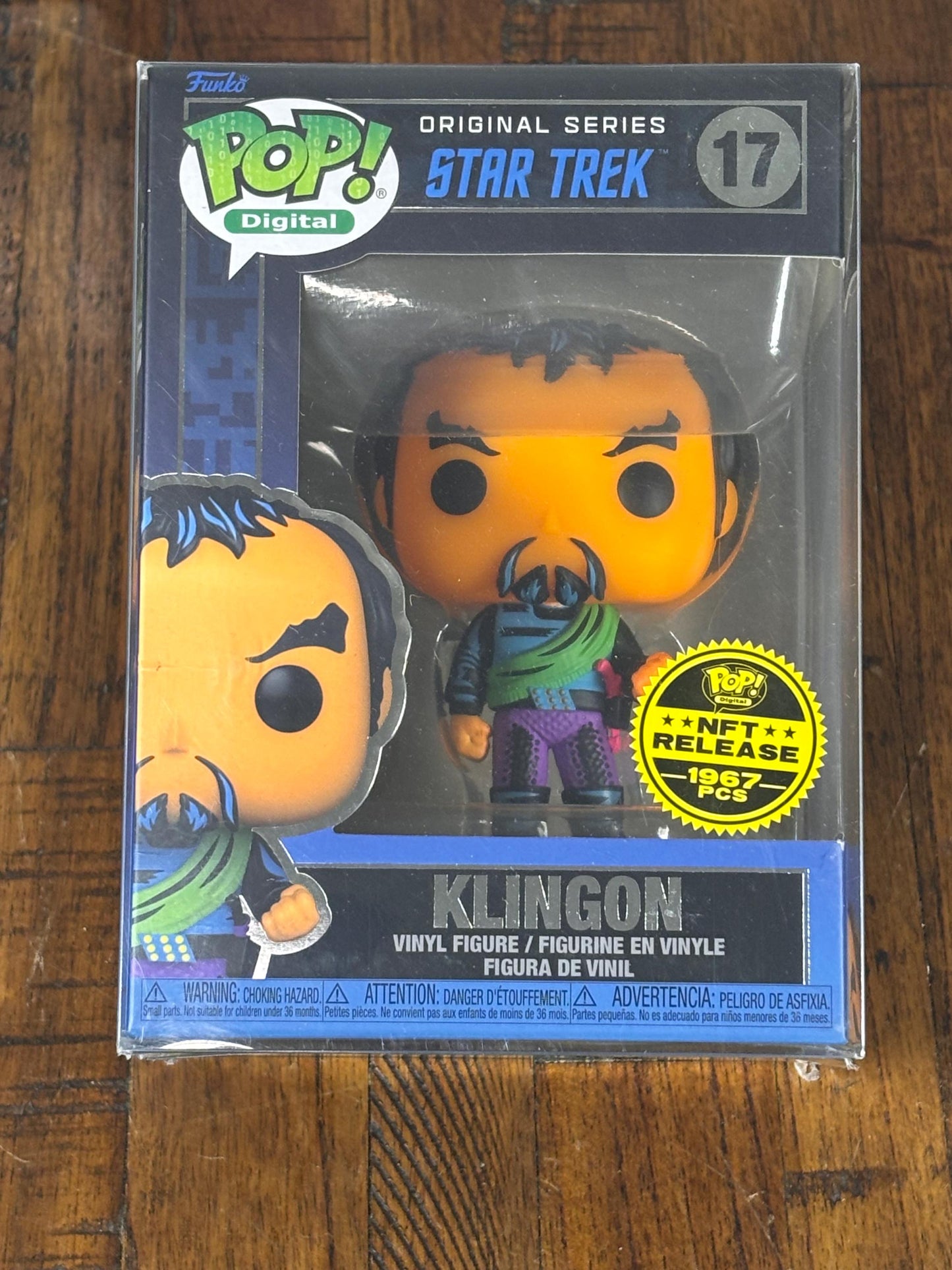 Funko Pop! Vinyl Figurine #17 Klingon Legendary LE /1967 Star Trek New Limited