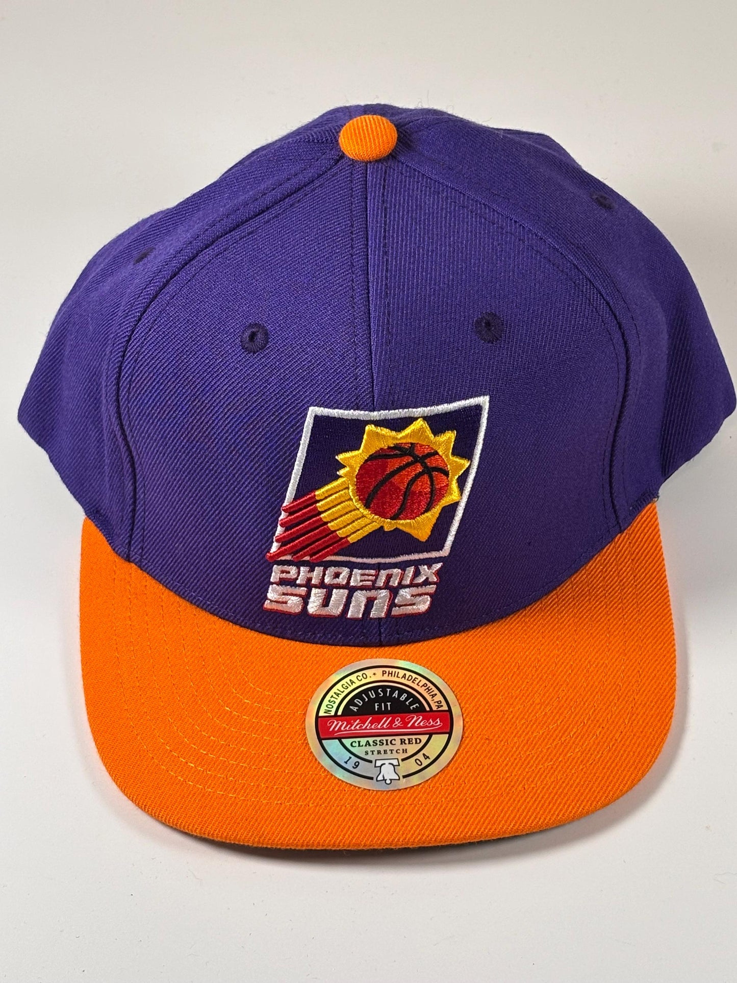 Mitchell & Ness Phoenix Suns Team 2 Tone 2.0 Adjustable Snapback Hat Cap New NBA Basketball Hardwood Classics