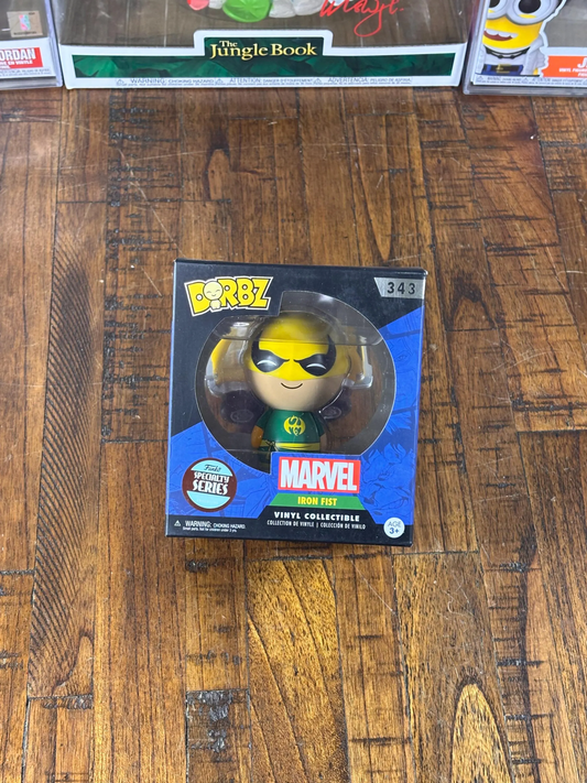 Funko Dorbz Marvel Iron Fist Vinyl Figure #343 Speciality Series Brand New Pop